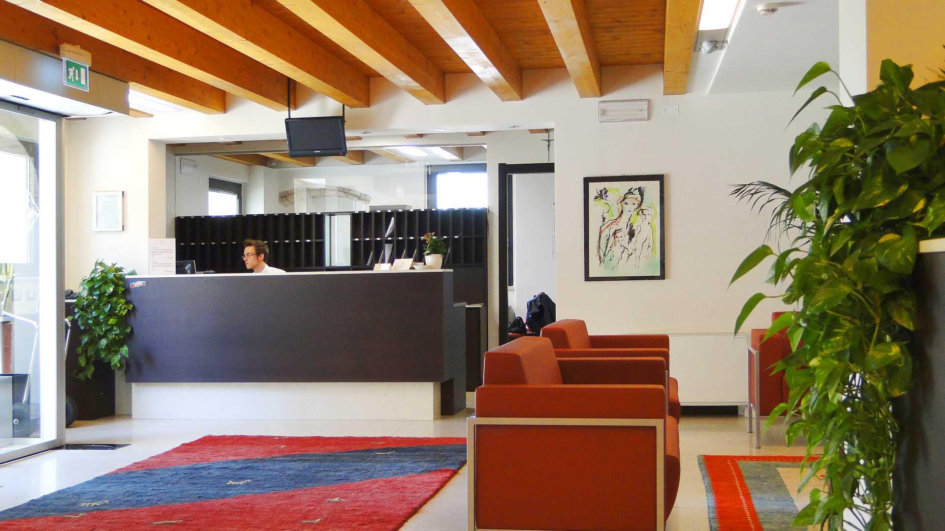 Vista Lobby Corte della Rocca Bassa