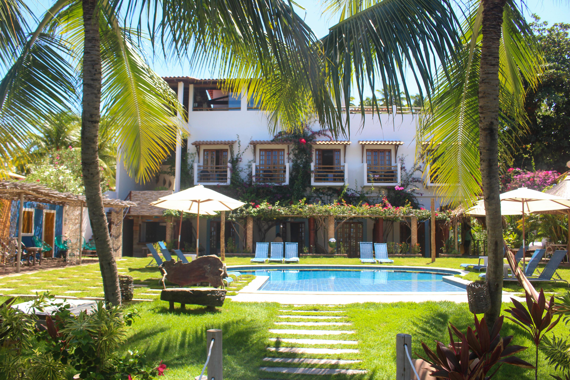 Vista Exterior Pousada Villa Bougainville Maragogi