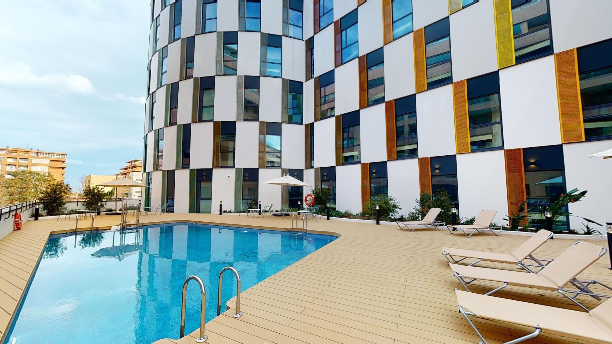 Vista Exterior Hotel Resa Patacona