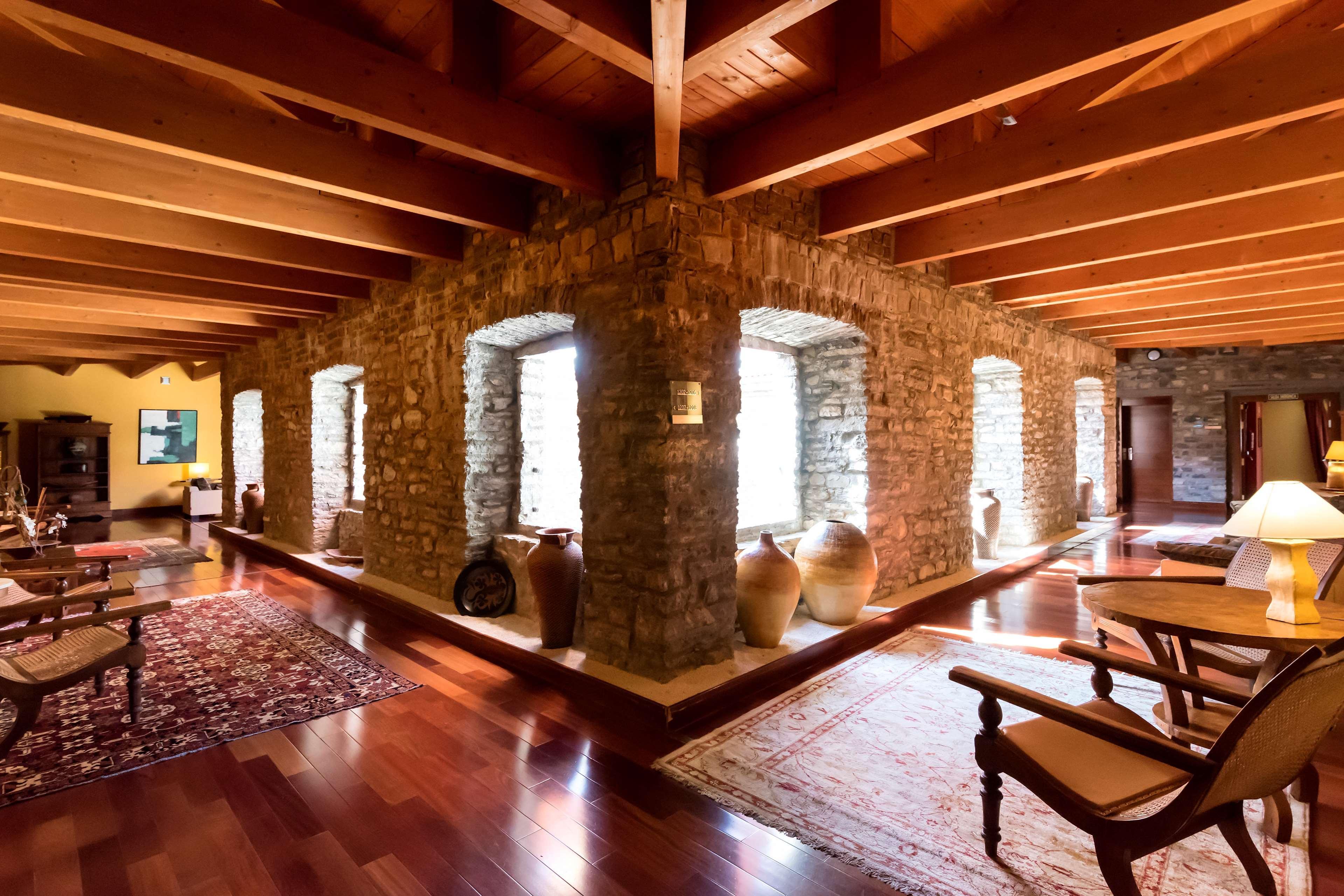 Vista Lobby Barceló Monasterio de Boltaña