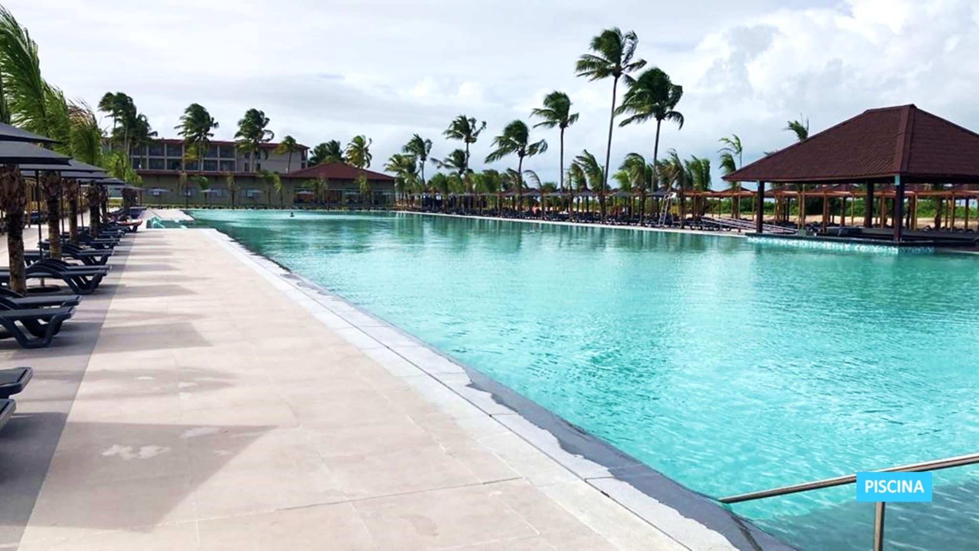 Vista Piscina Vila Galé Alagoas - All  Inclusive