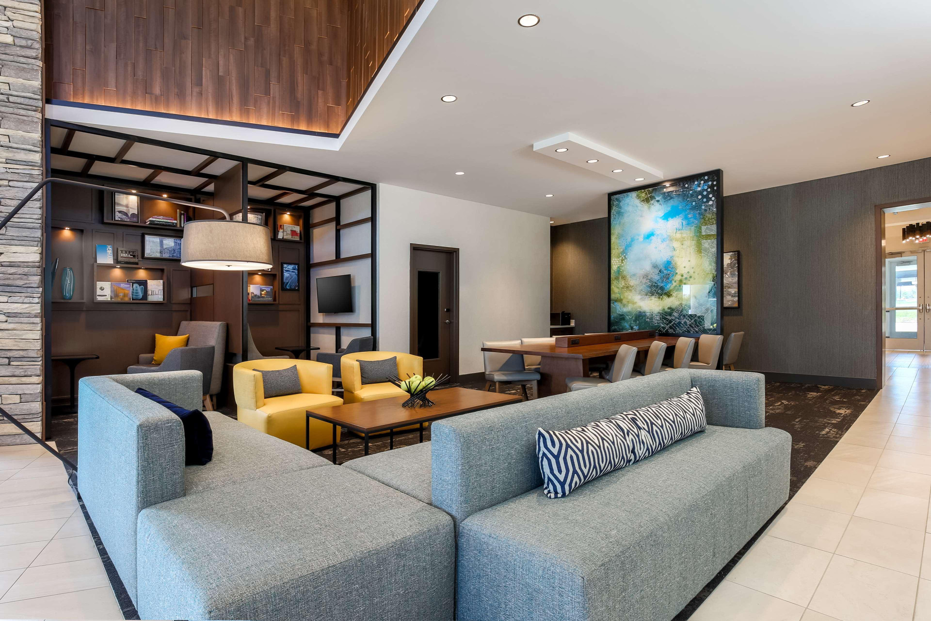 Vista Lobby Hyatt Place Austin Cedar Park