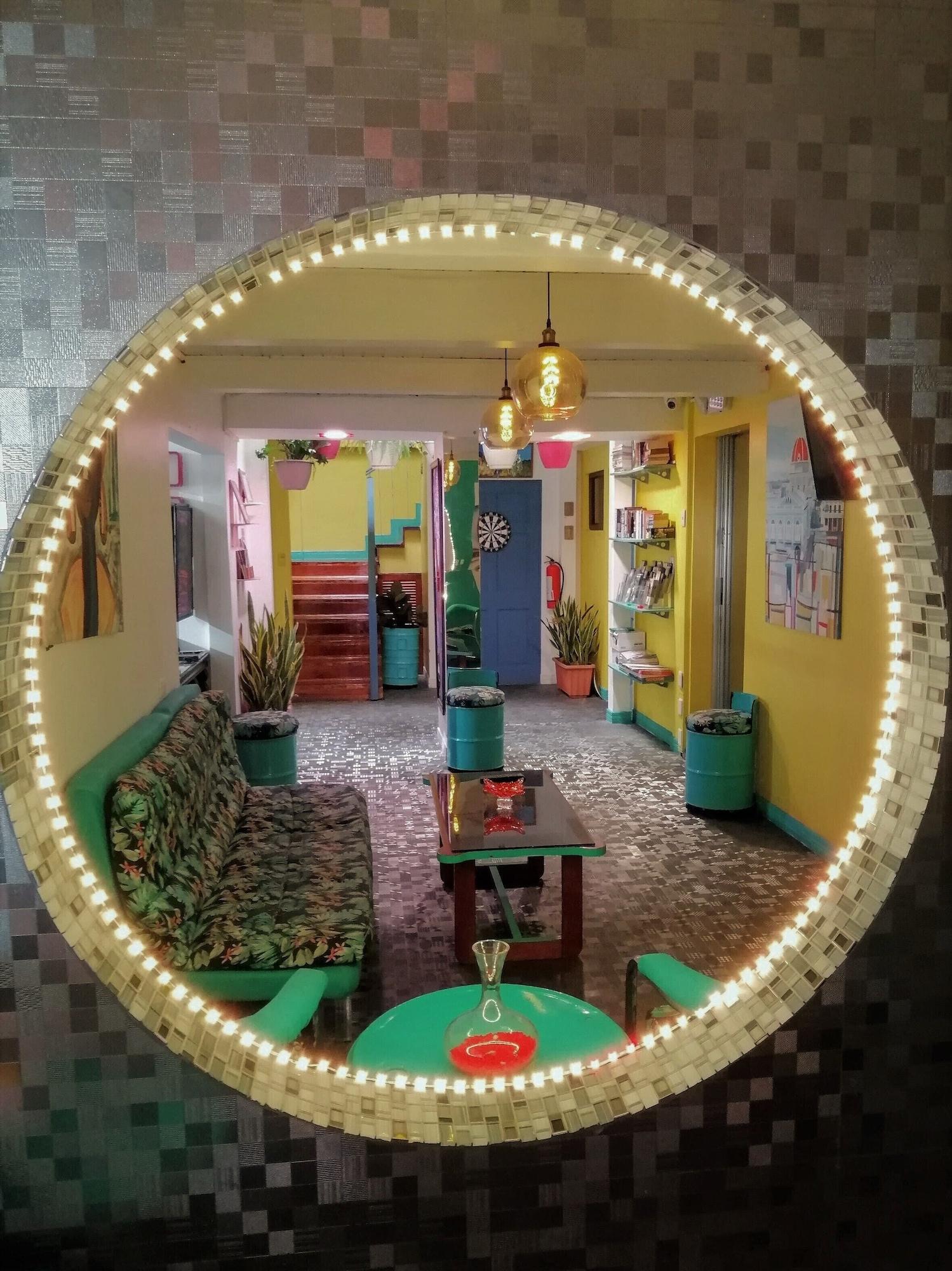 Vista Lobby Nativus Art Hostel
