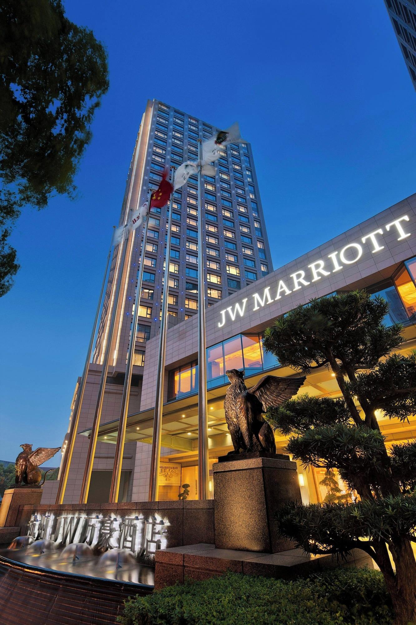 Vista Exterior JW Marriott Hotel Hangzhou