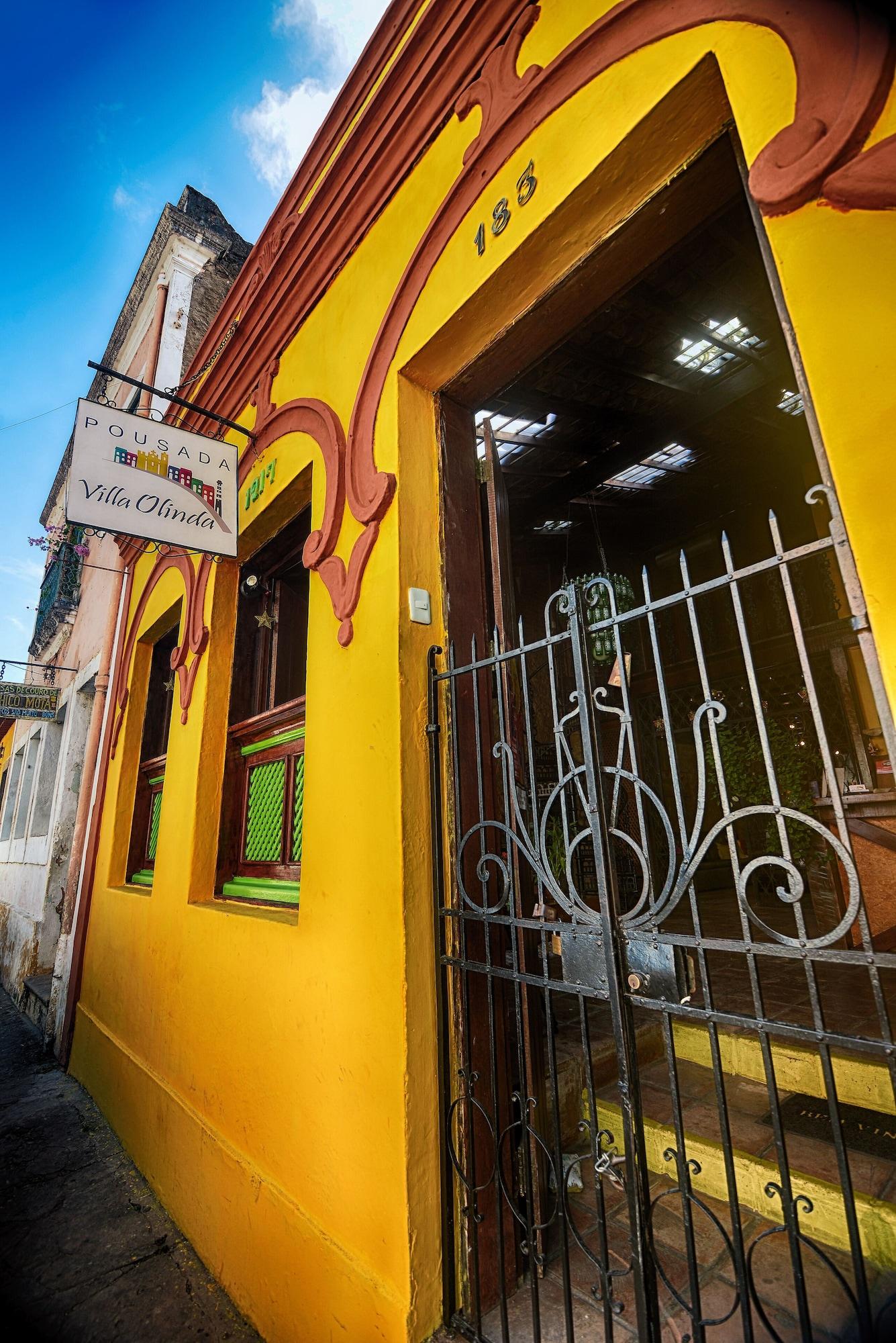 Vista Exterior Pousada Villa Olinda