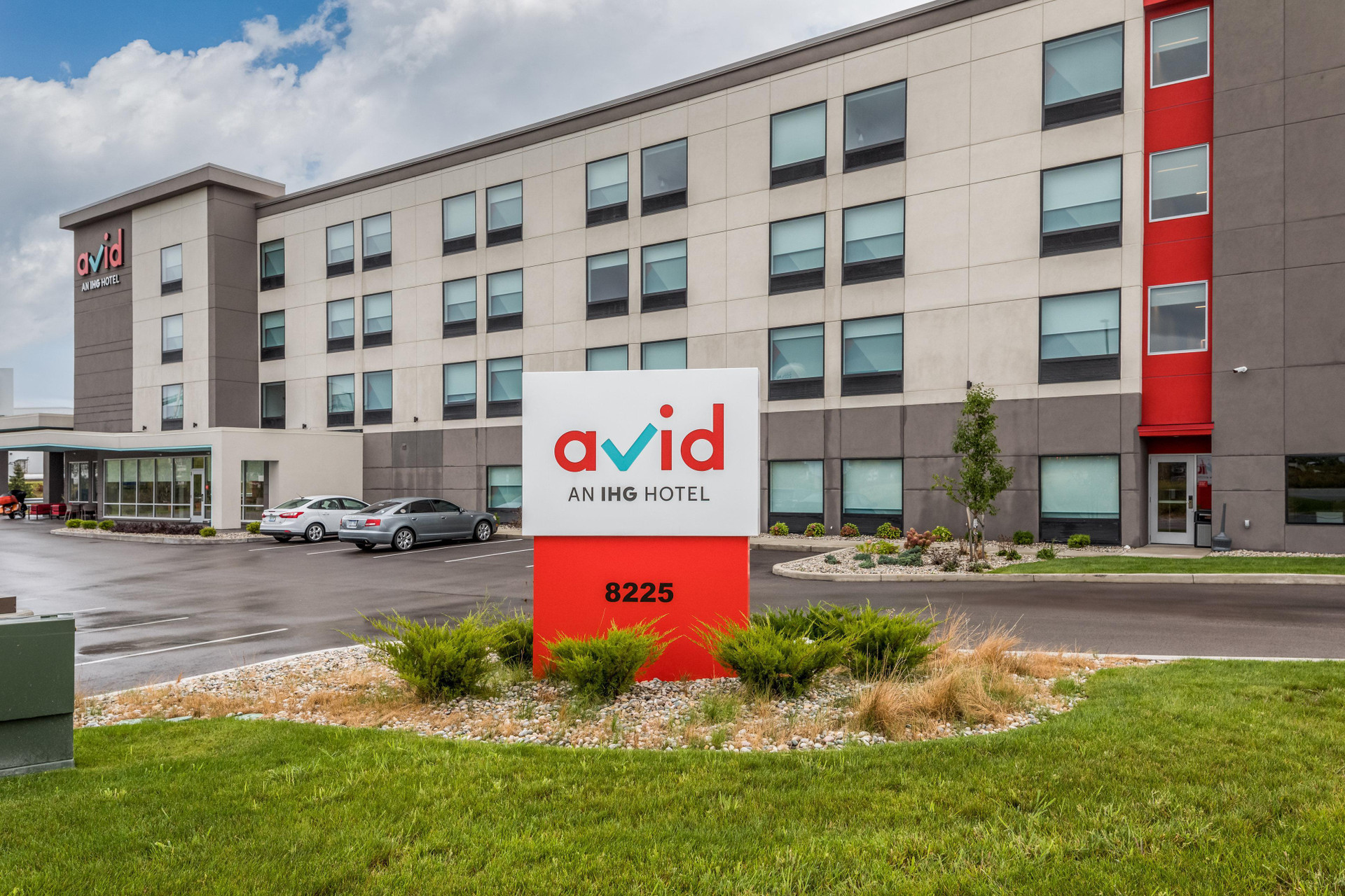 Vista Exterior avid hotel Zeeland by IHG