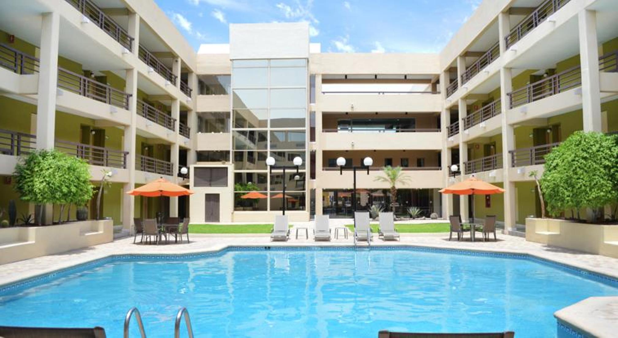Vista Piscina Araiza Hermosillo