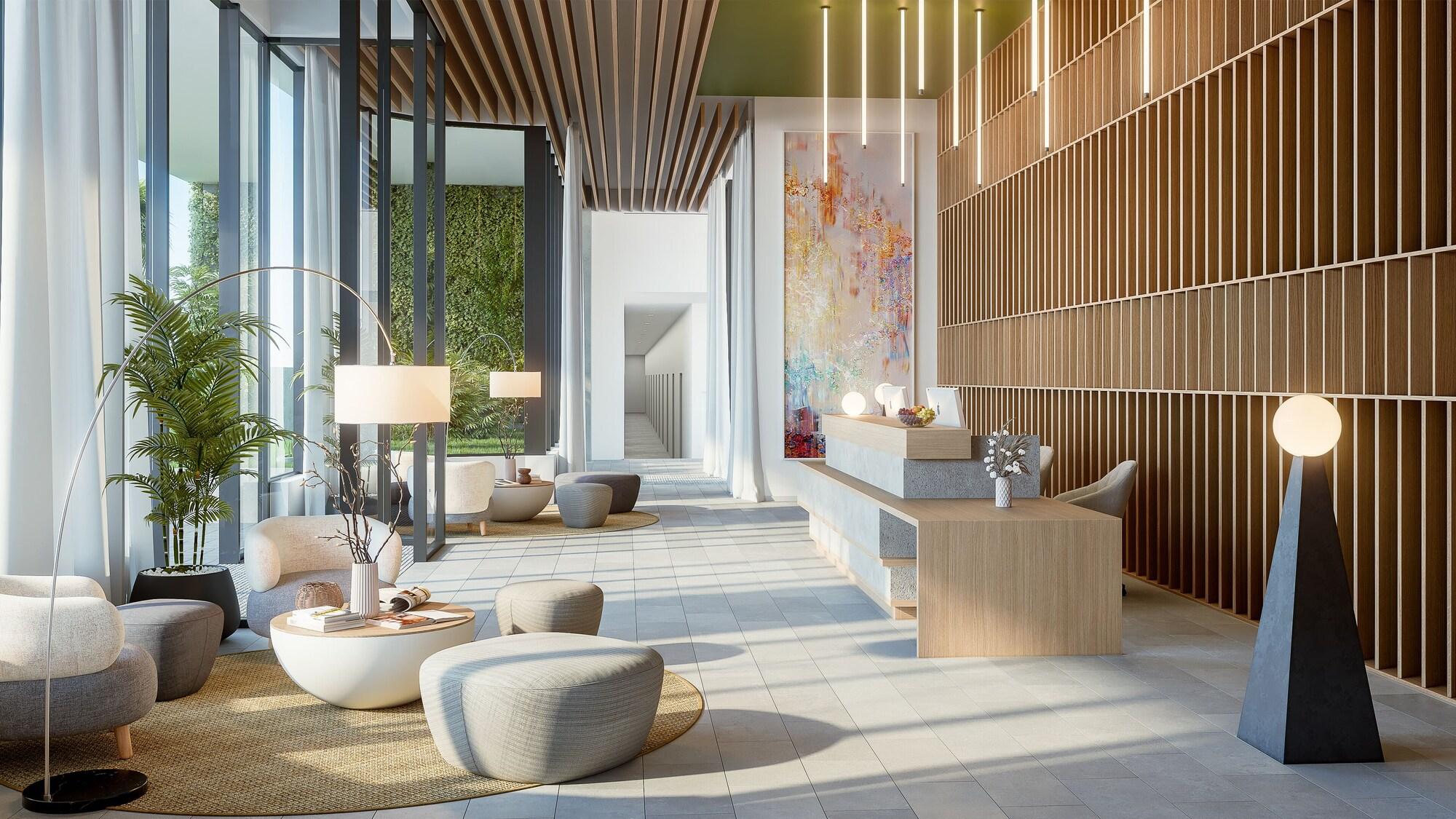 Vista Lobby Be Casa Rivas