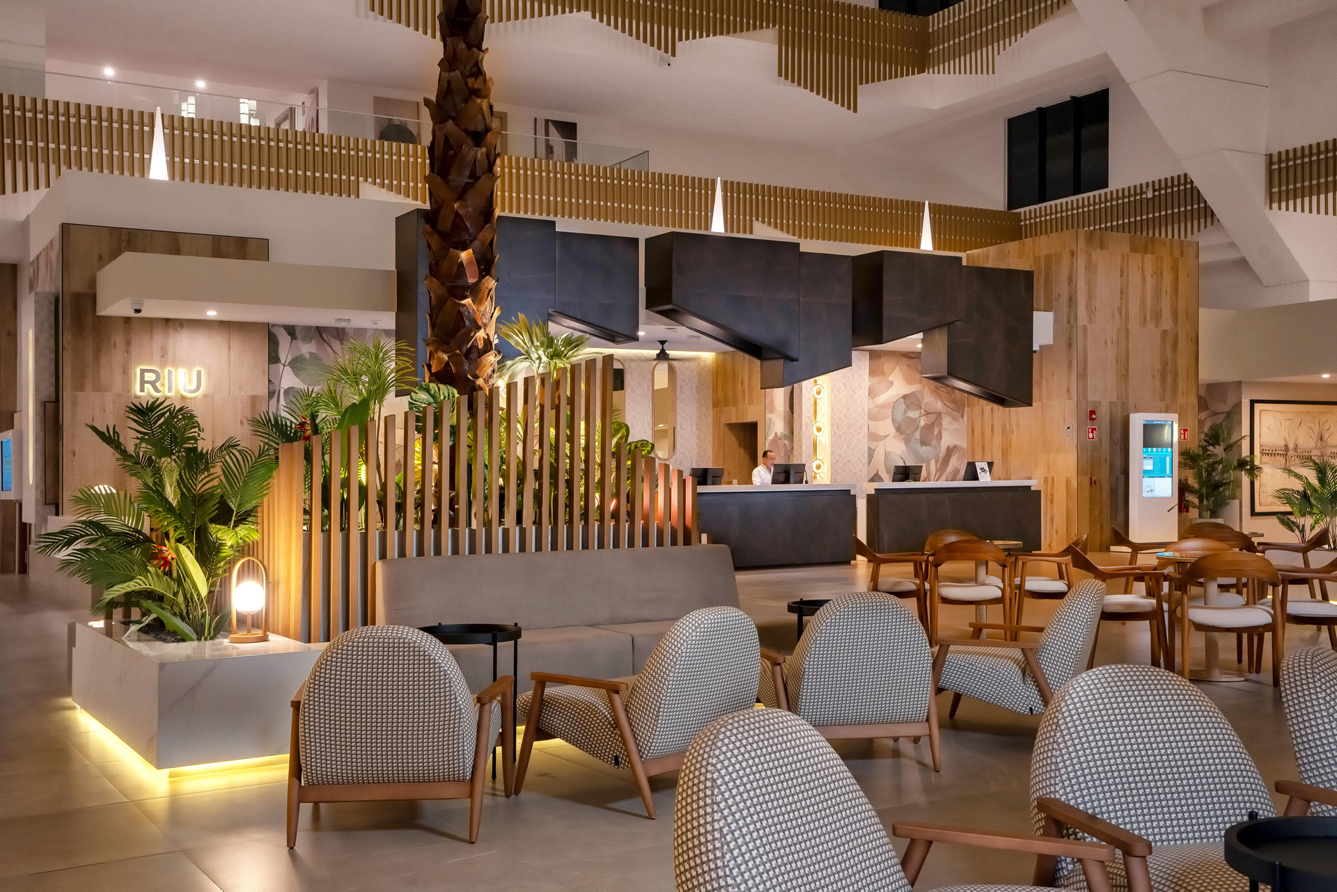 Vista Lobby Riu Caribe - All Inclusive