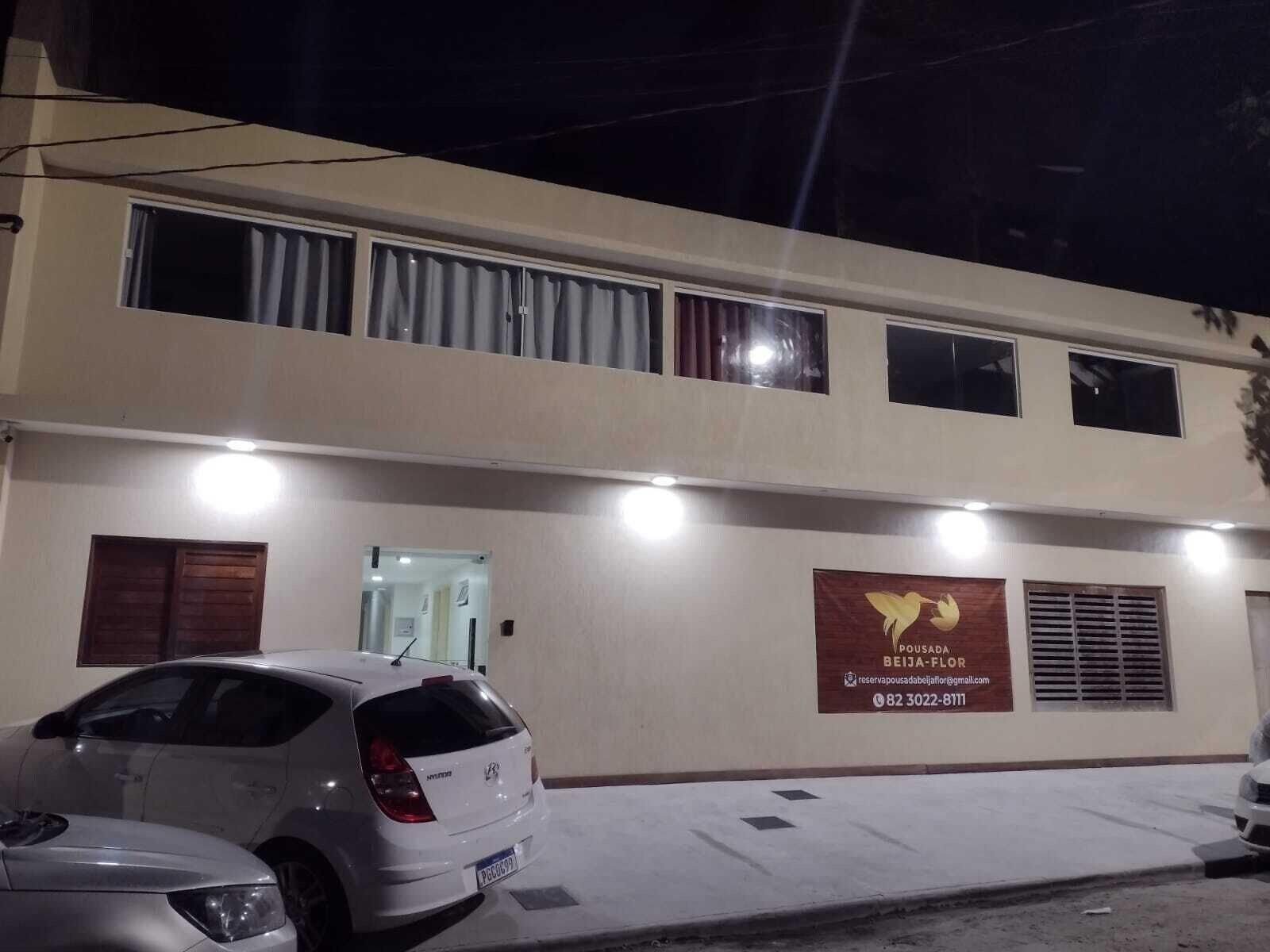 Vista Exterior Pousada Beija Flor