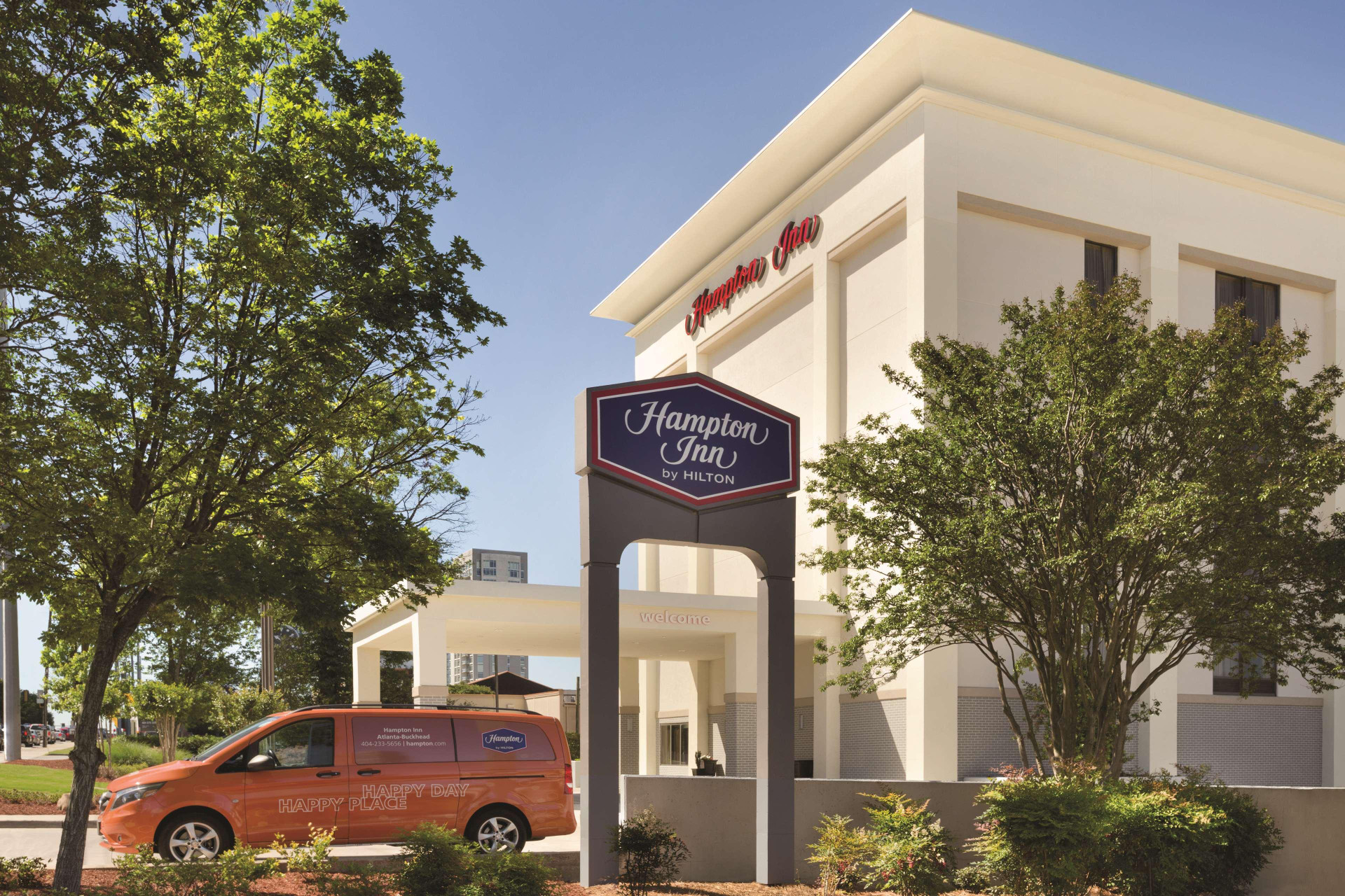 Vista Exterior Hampton Inn Atlanta Buckhead