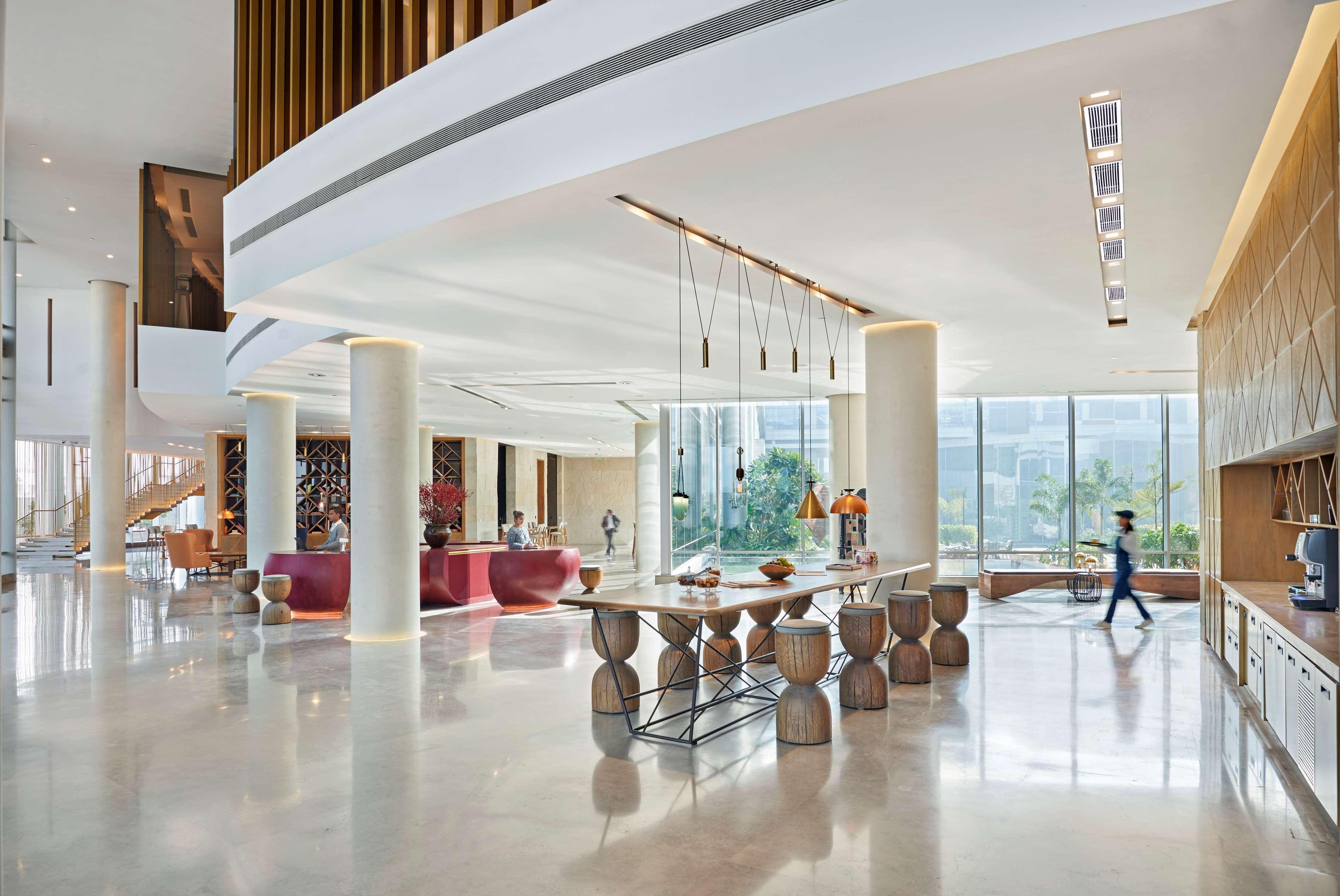 Vista Lobby Andaz Delhi, by Hyatt