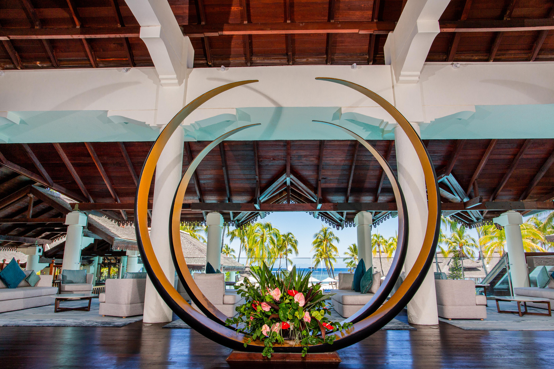 Vista Lobby Sofitel Mauritius L'Imperial Resort & Spa