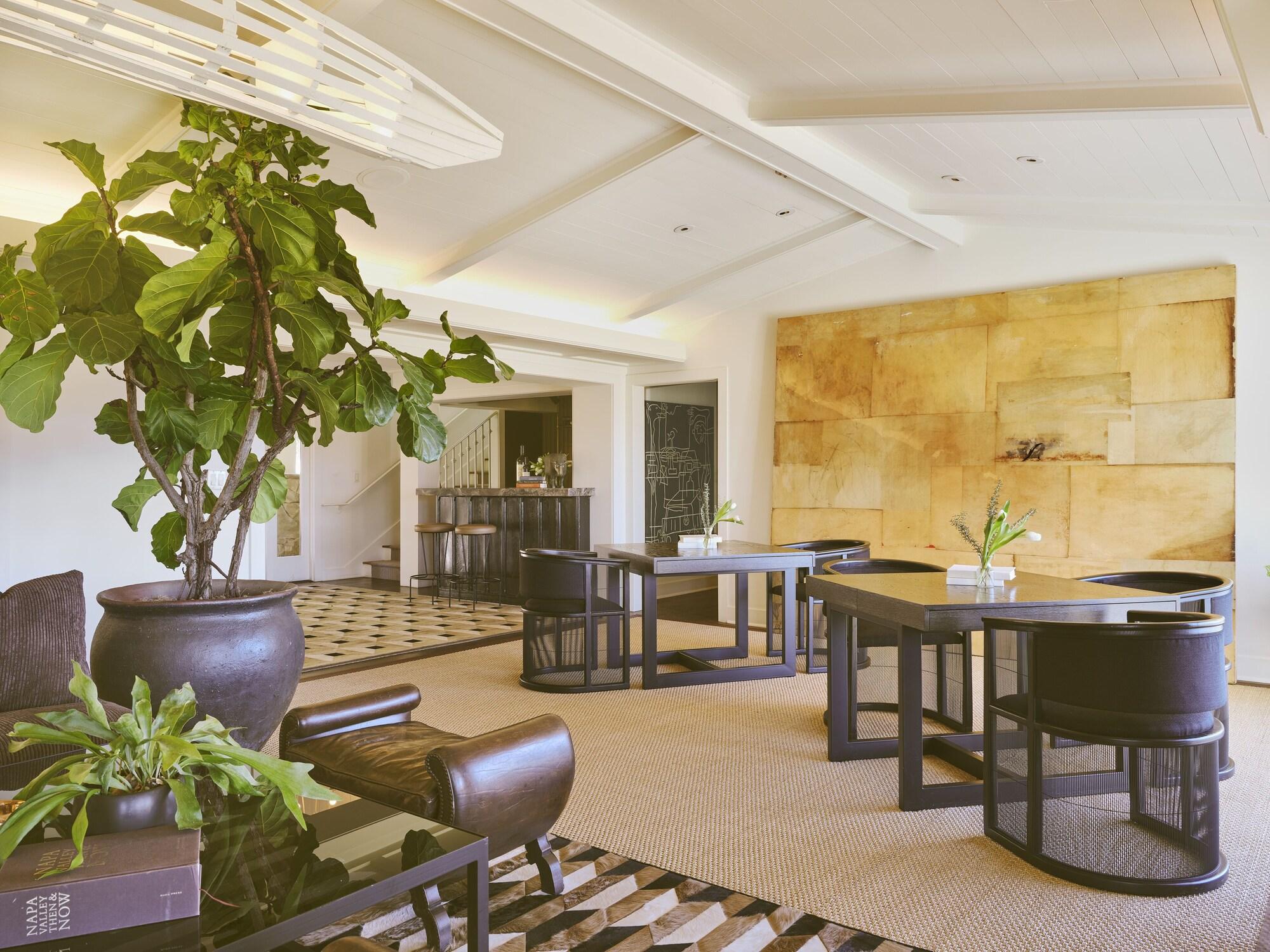 Vista Lobby Poetry Inn Napa Valley