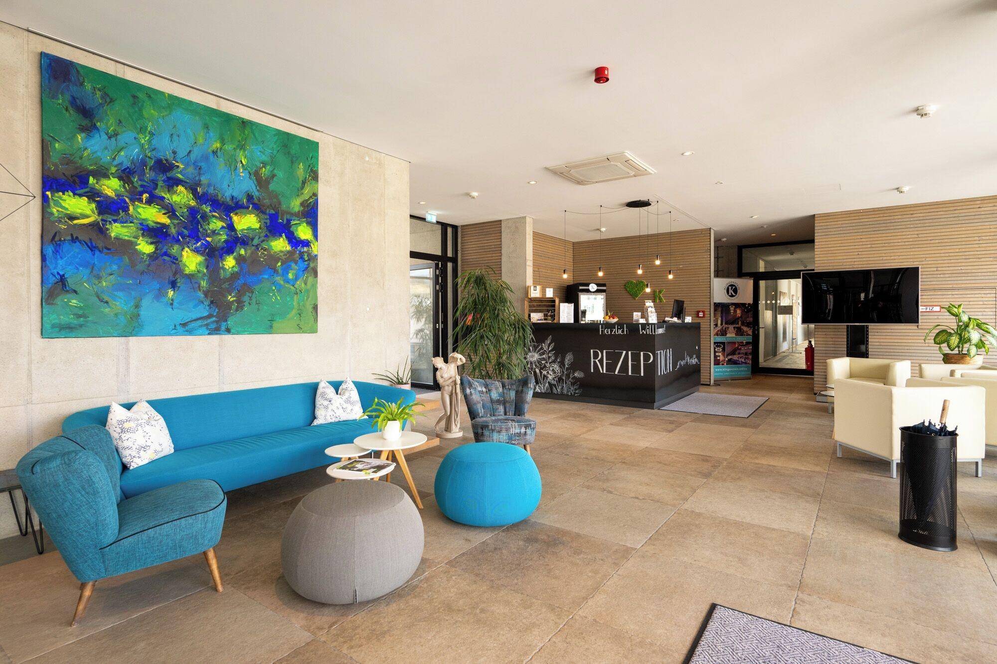 Vista Lobby Klingenstein AKZENT Hotel Wirtshaus Brauerei