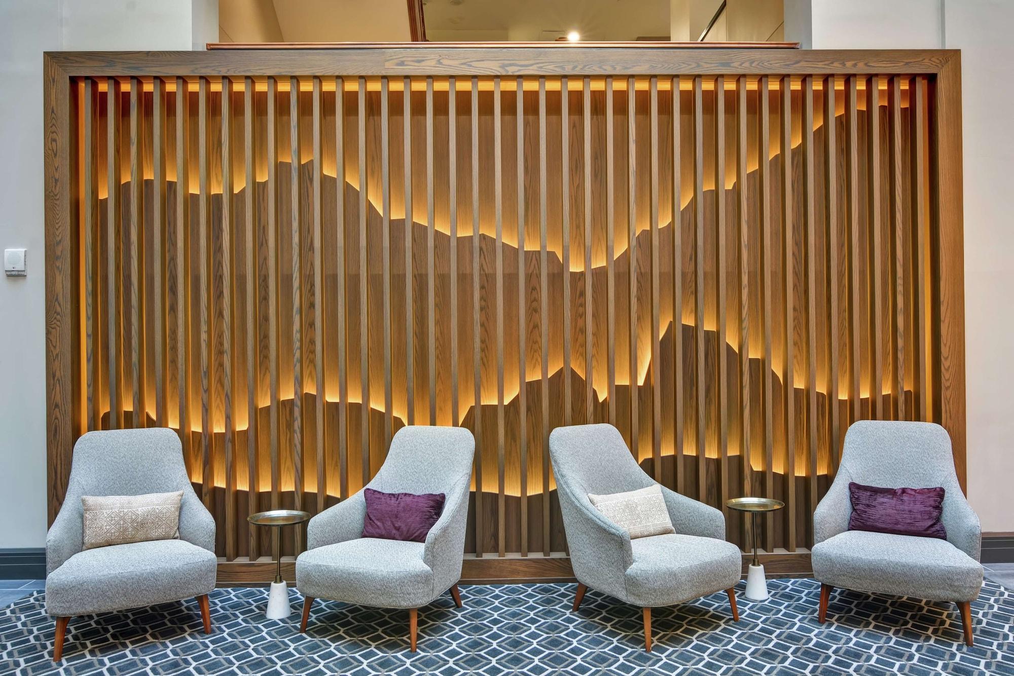 Vista Lobby The Cincinnatian Hotel Curio Collection by Hilton