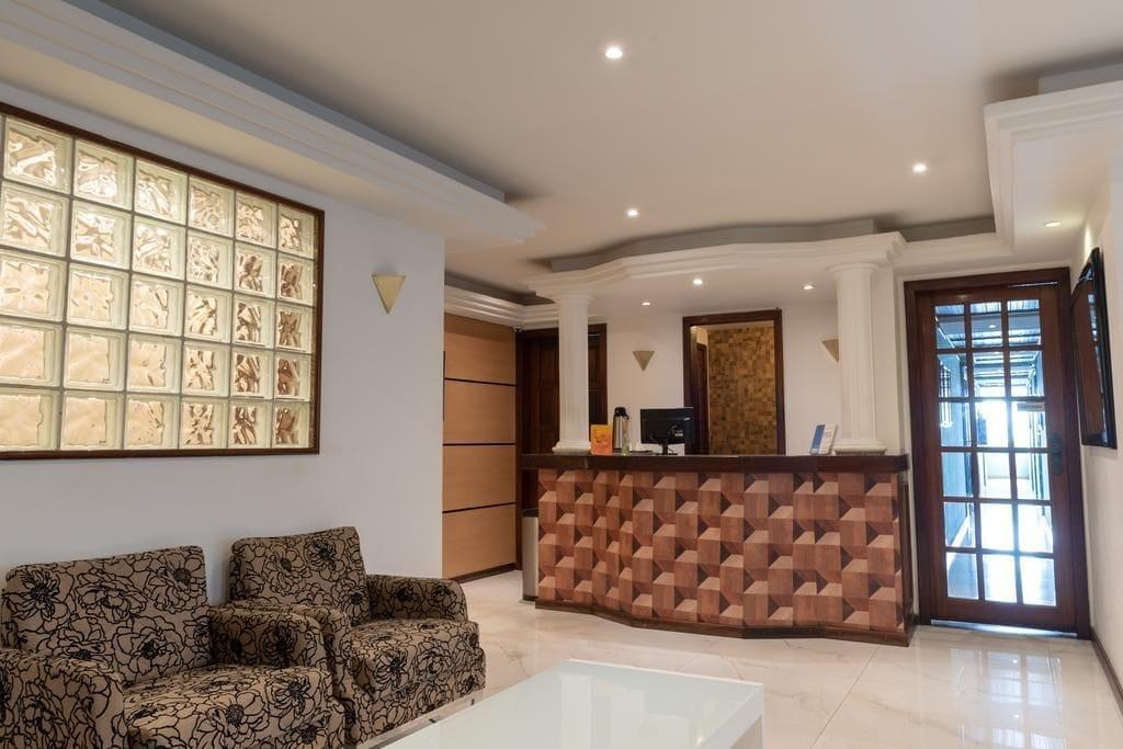 Vista Lobby Hotel Plaza Campo Grande