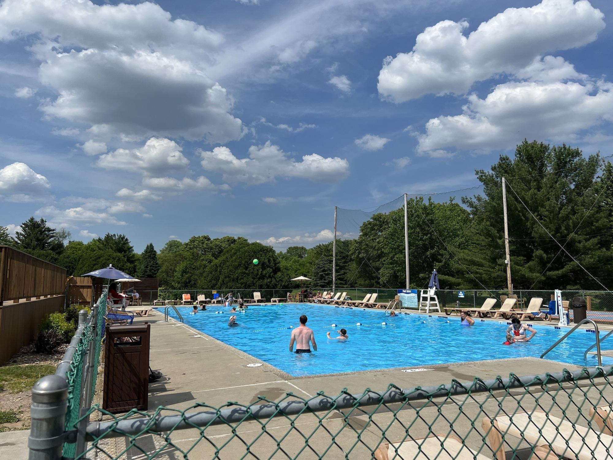 Vista Piscina Christmas Mountain Campground