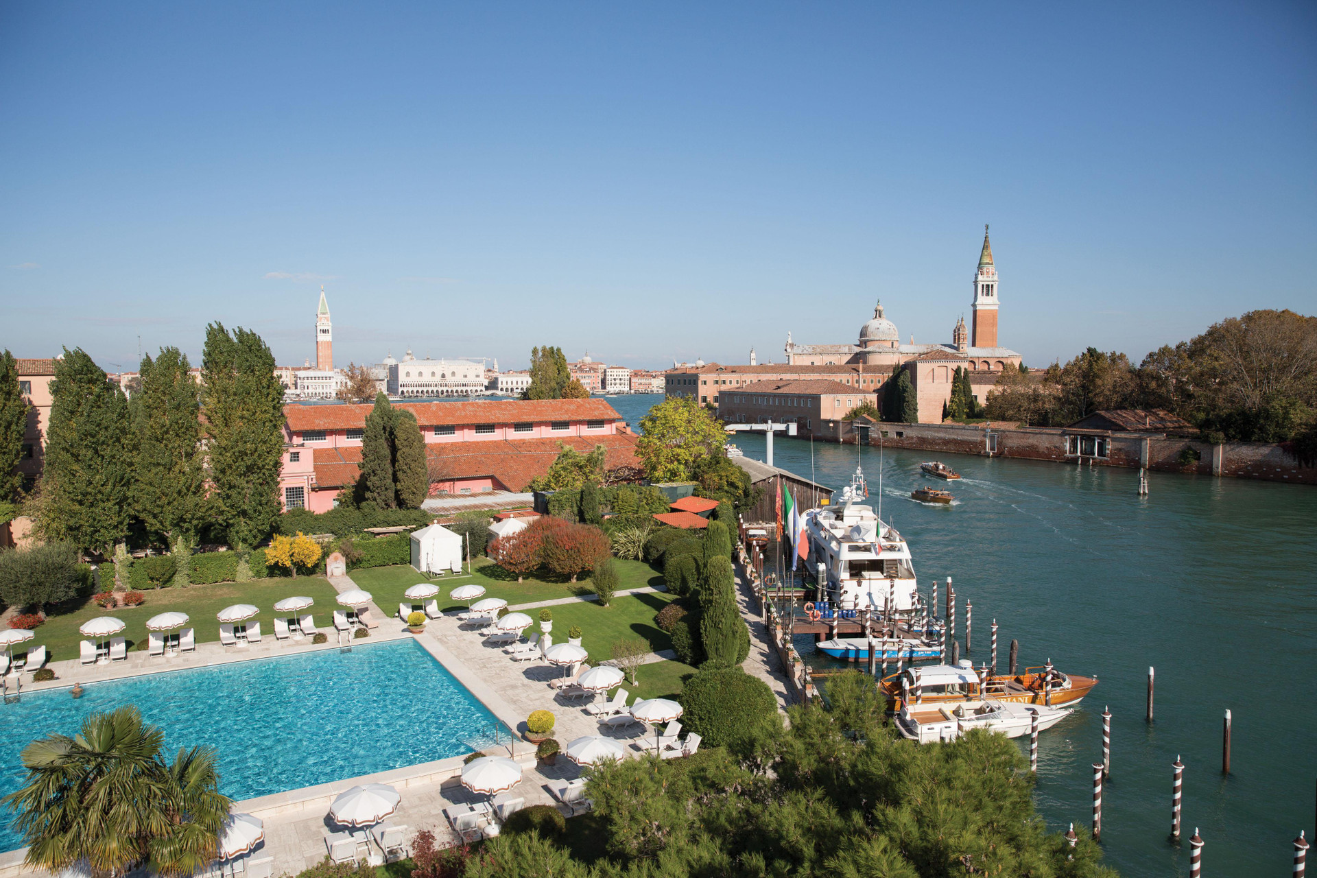 Vista Piscina Hotel Cipriani, A Belmond Hotel, Venice
