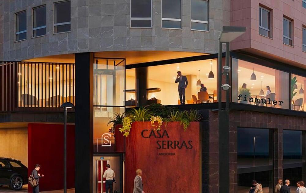 Vista Lobby Casa Serras Andorra