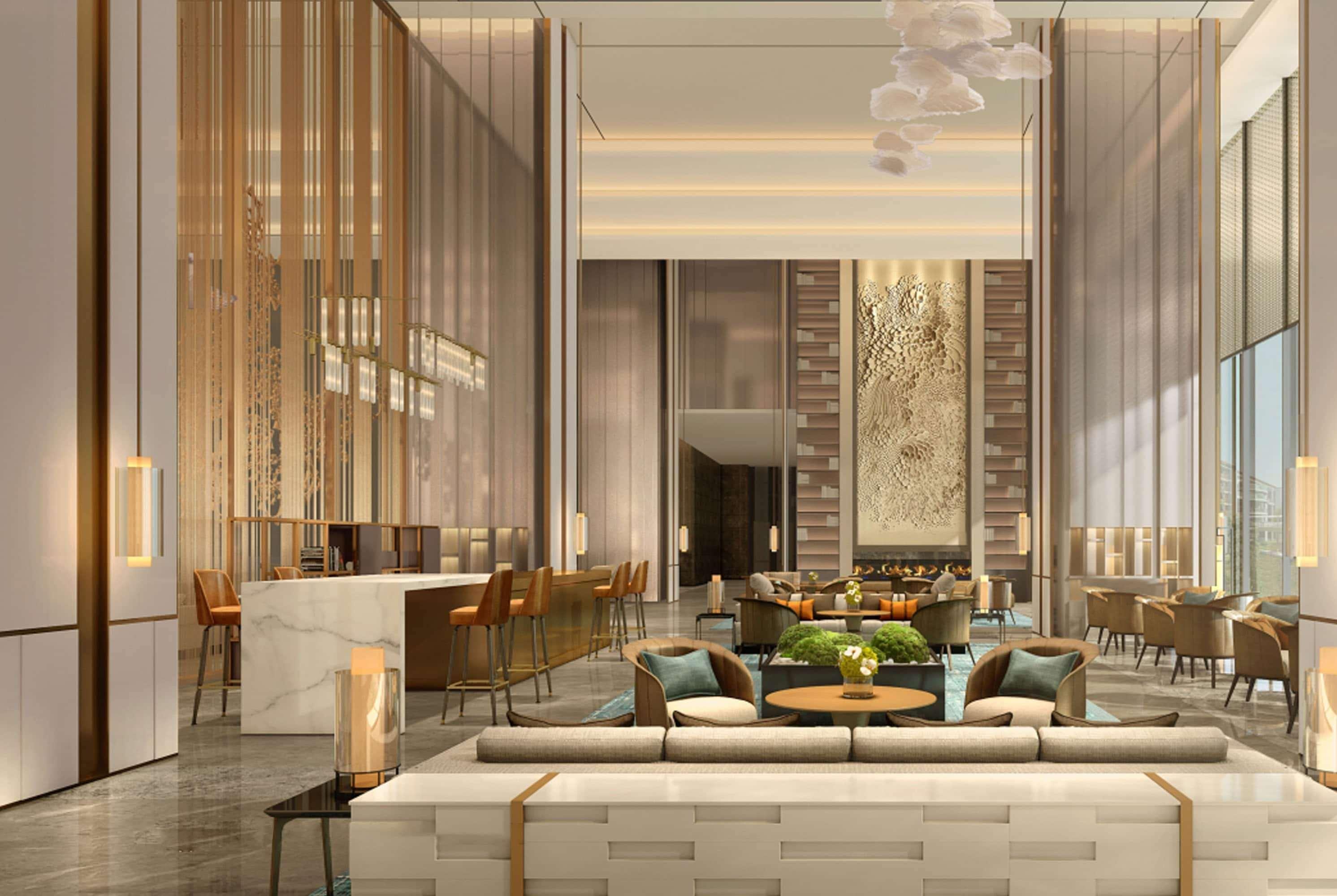 Vista Lobby Wyndham Baise Resort