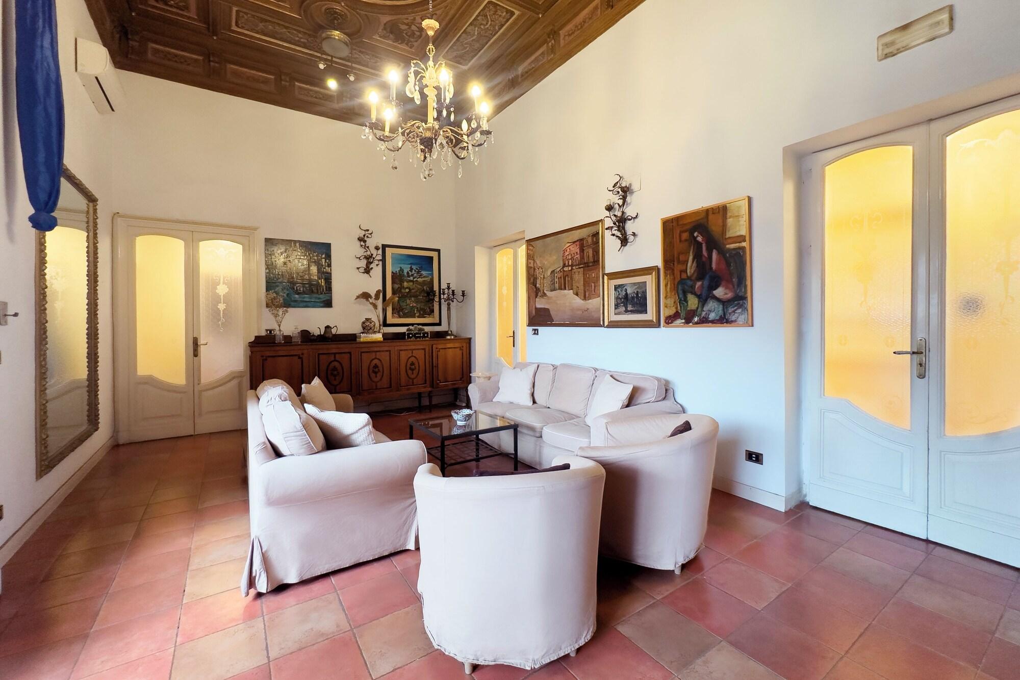 Vista Lobby Antica Dimora Caruso