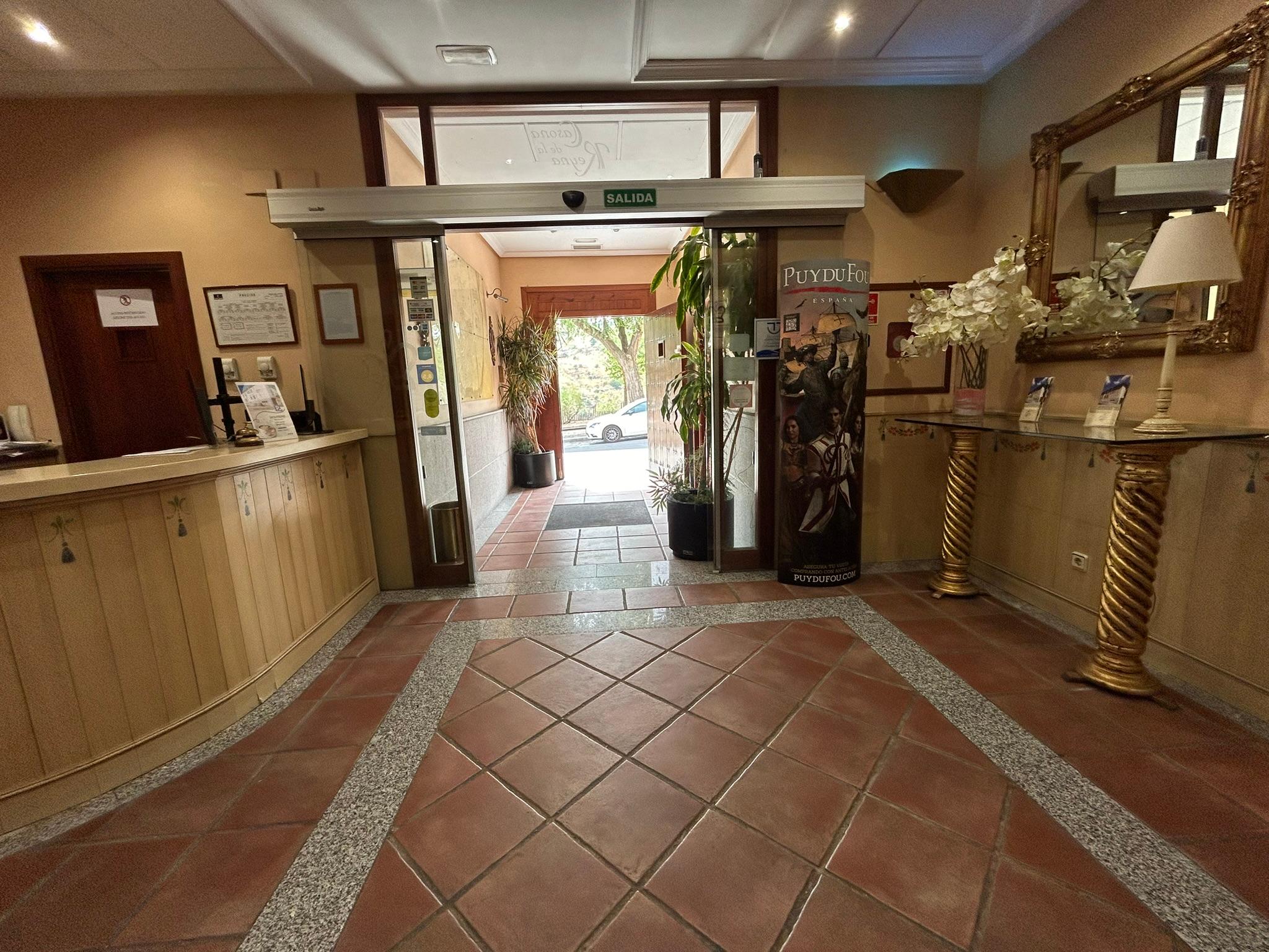 Vista Lobby Hotel Casona de la Reyna