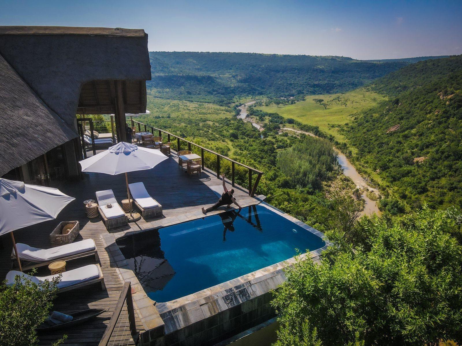 Vista Exterior Esiweni Luxury Safari Lodge