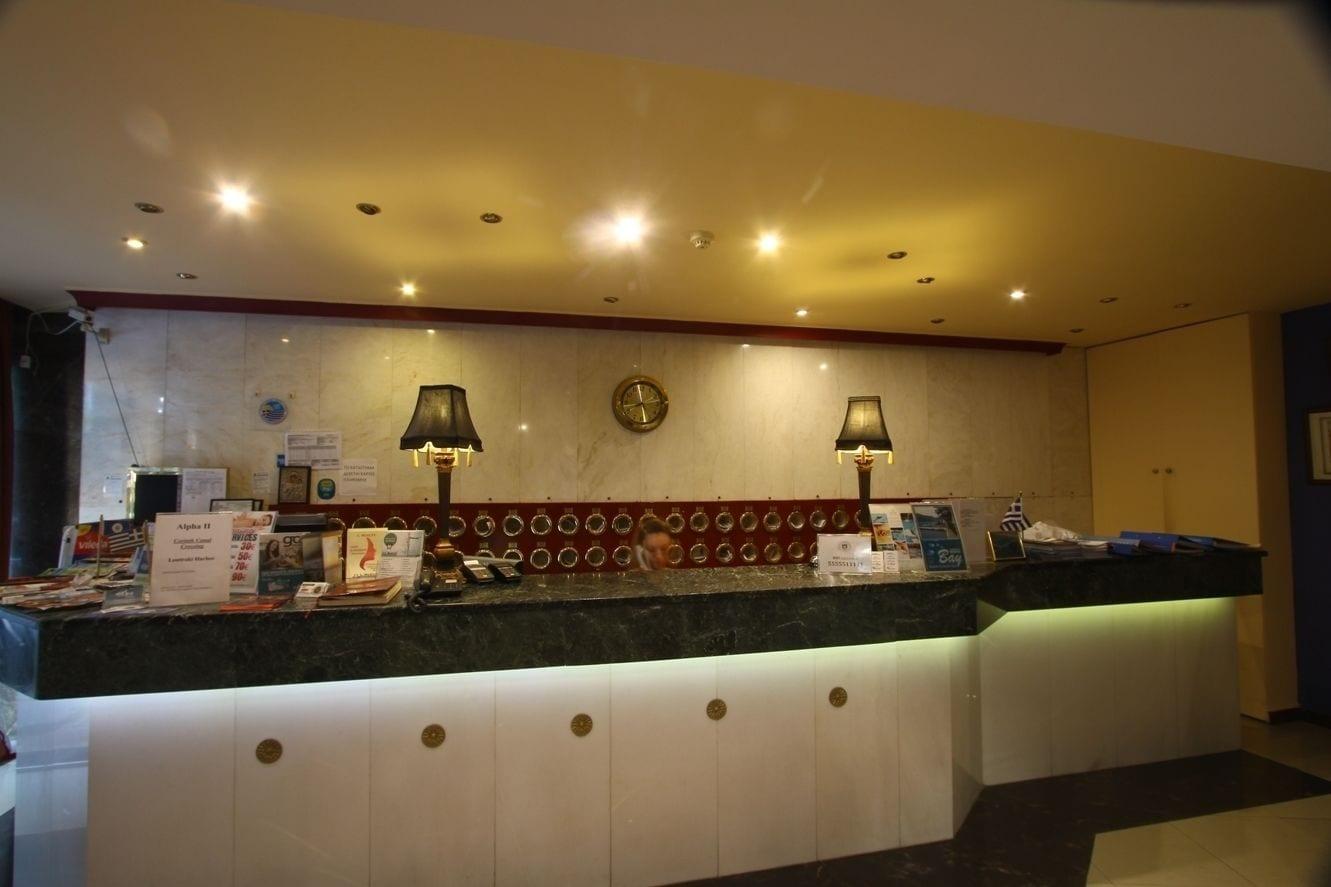 Vista Lobby Mantas Hotel