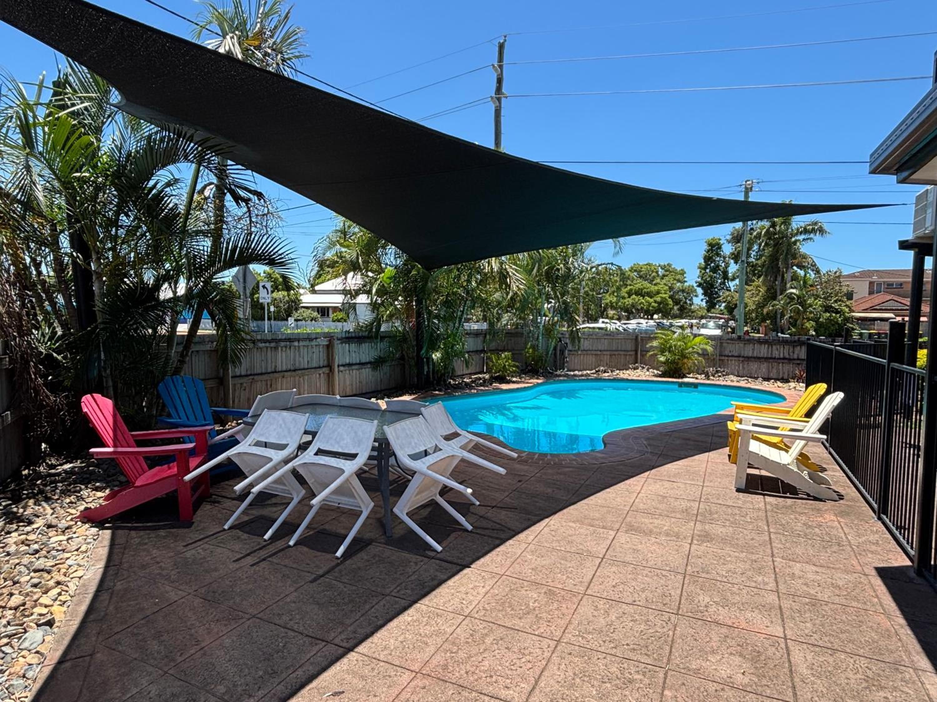 Vista Piscina Shakespeare Motel