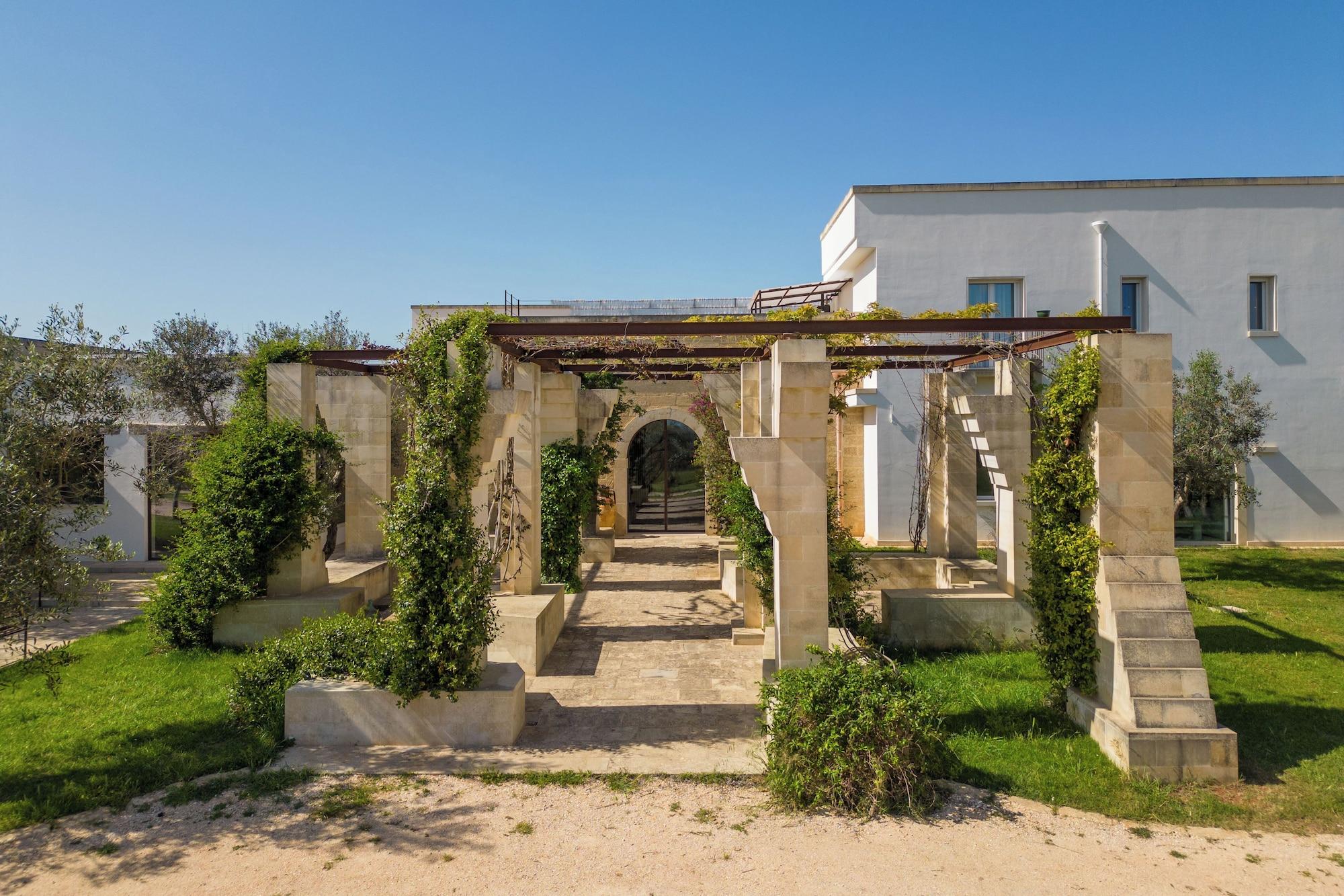 Vista Exterior Secolario Masseria Del Viverbene