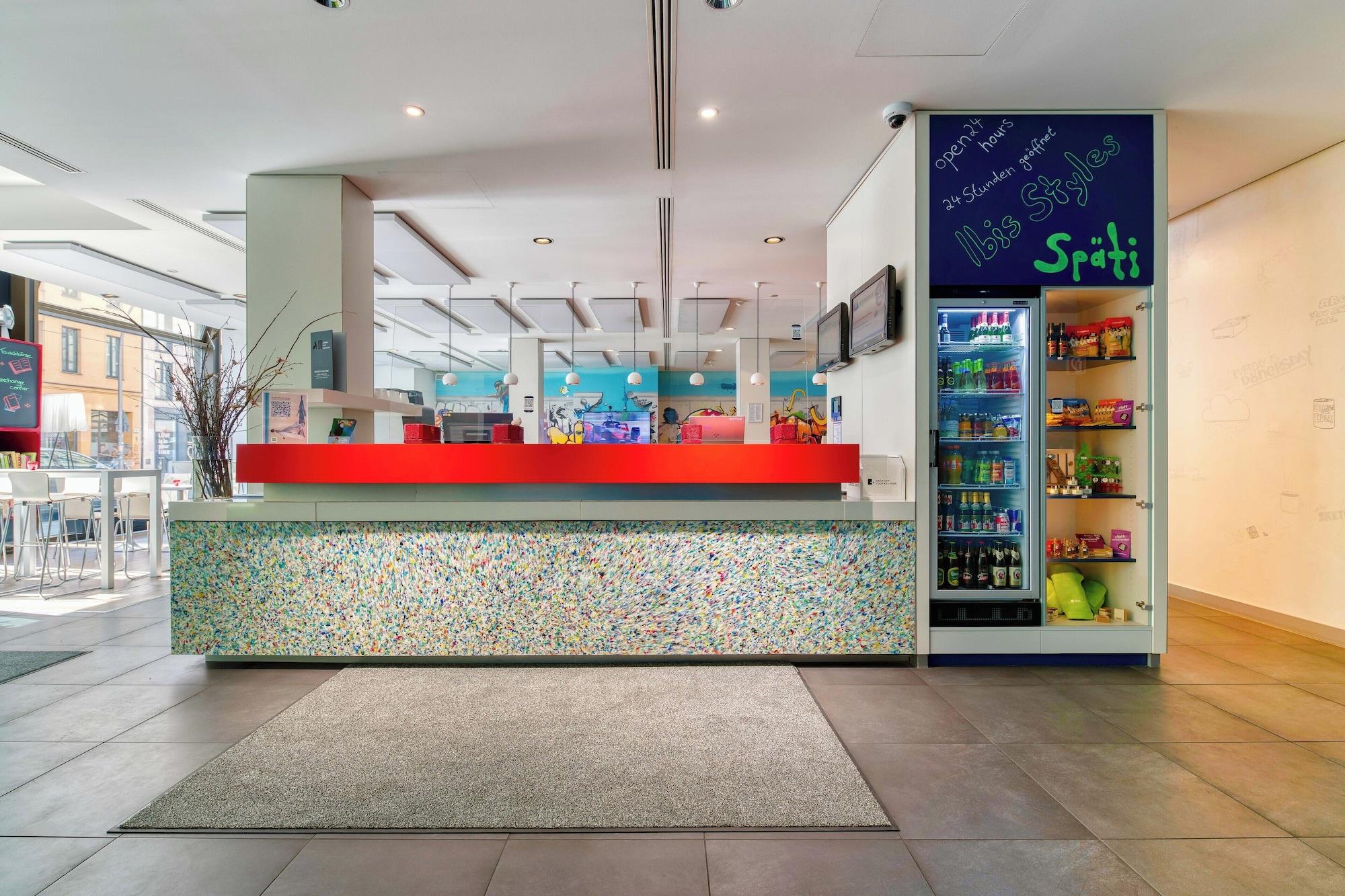Vista Lobby ibis Styles Hotel Berlin Mitte