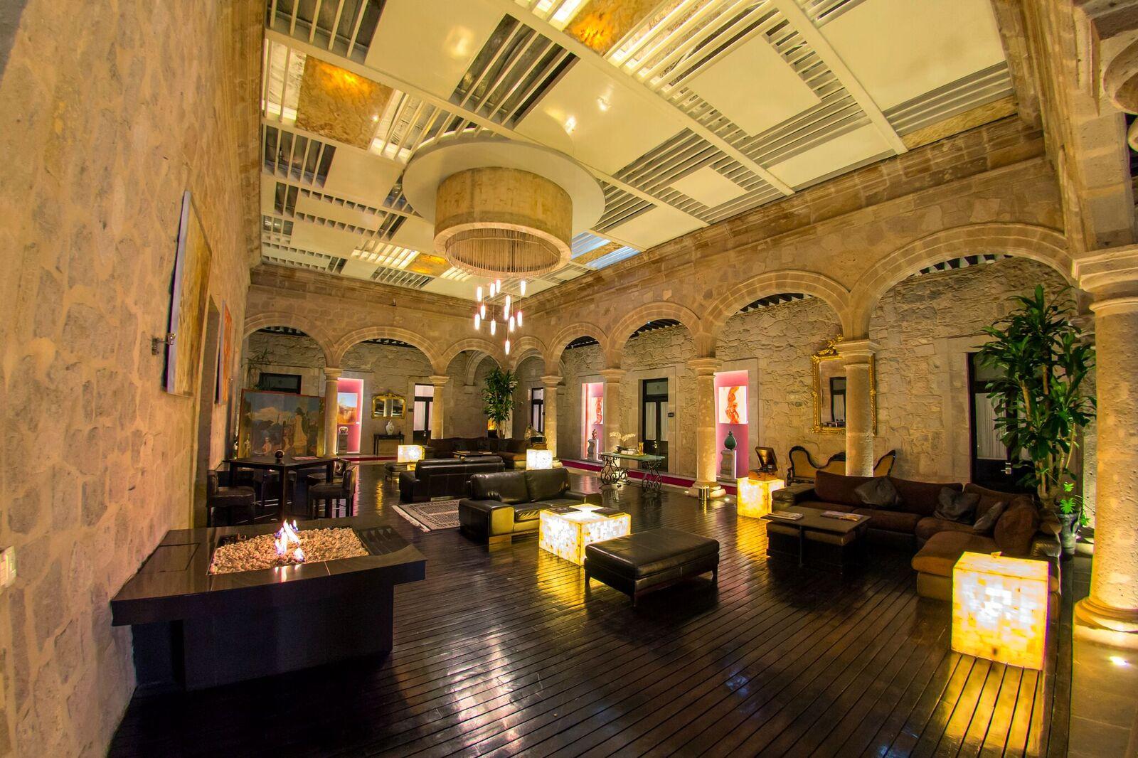 Vista Lobby Cantera Diez Hotel Boutique