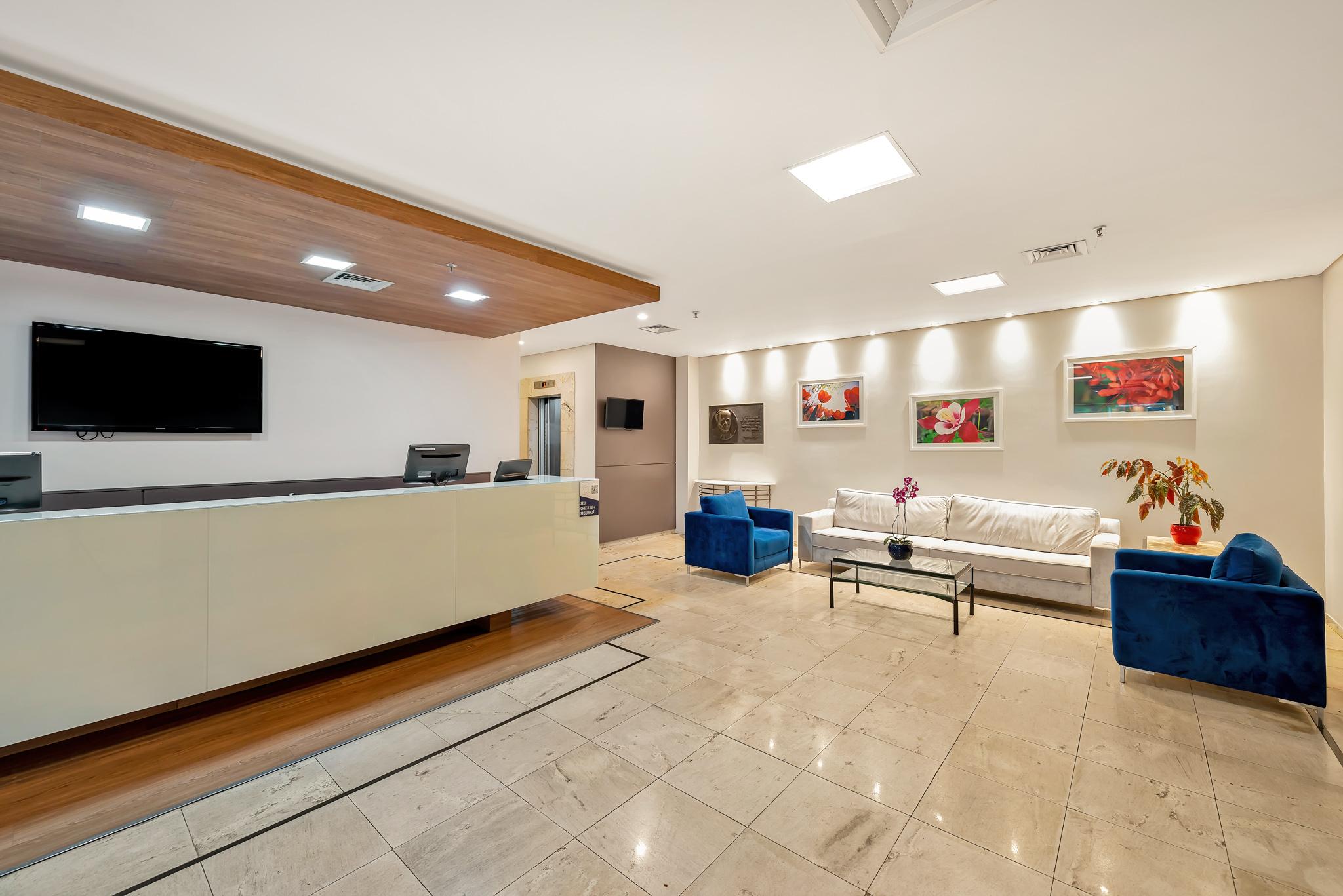 Vista Lobby Blue Tree Garden Bauru