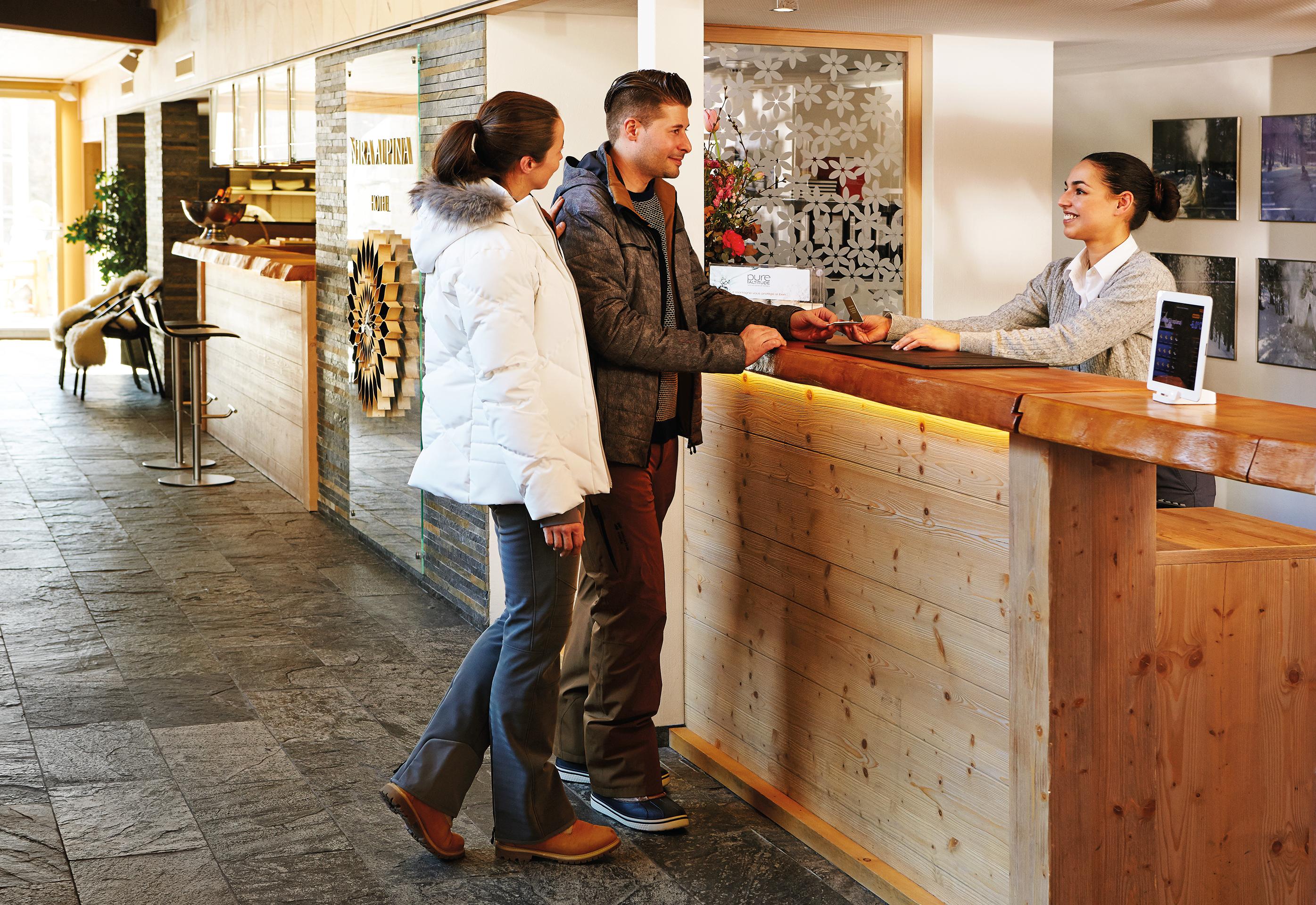 Vista Lobby Nira Alpina - Member of Design Hotels
