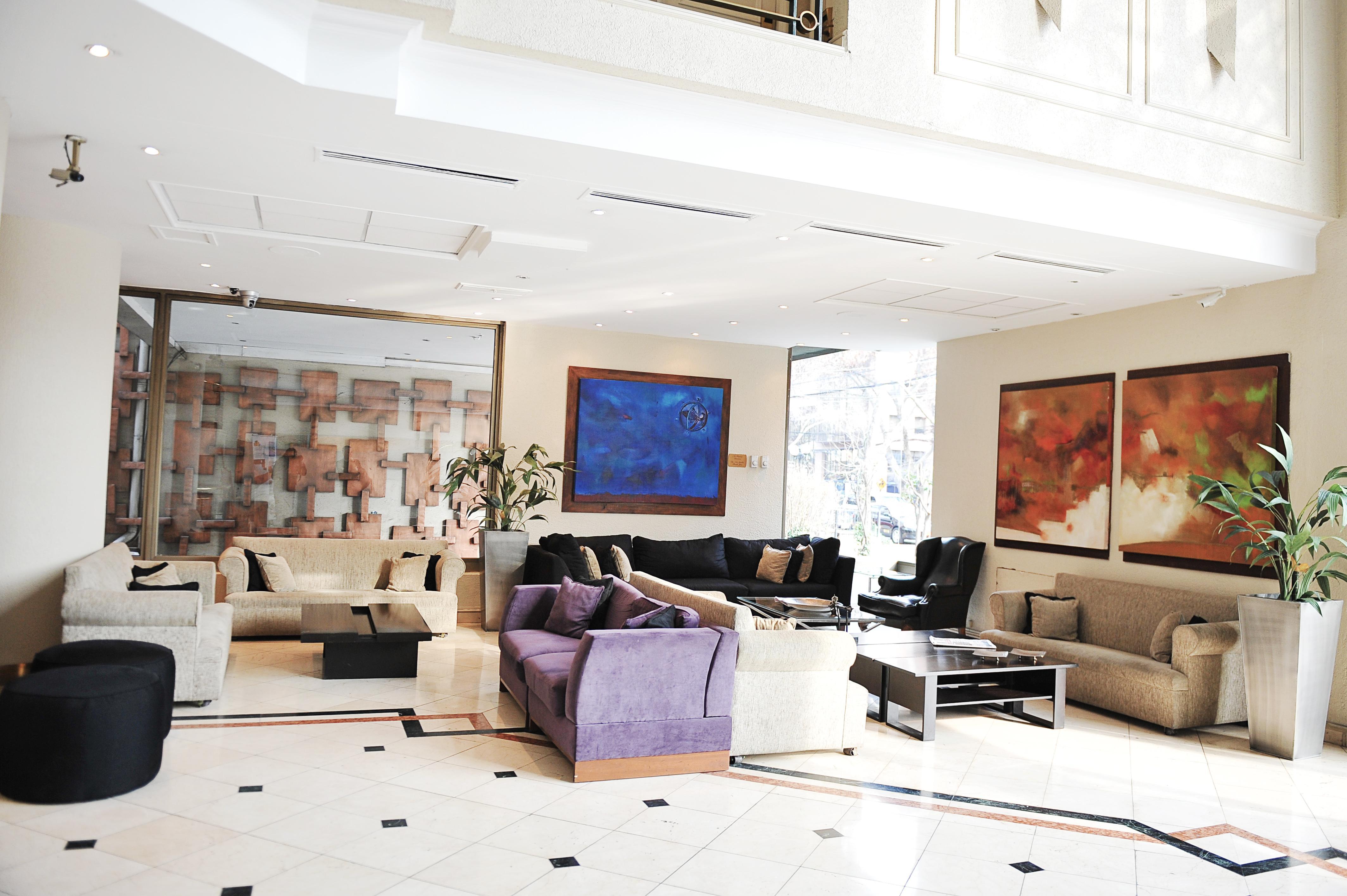 Vista Lobby MR Apart Providencia (ex Apart Neruda)