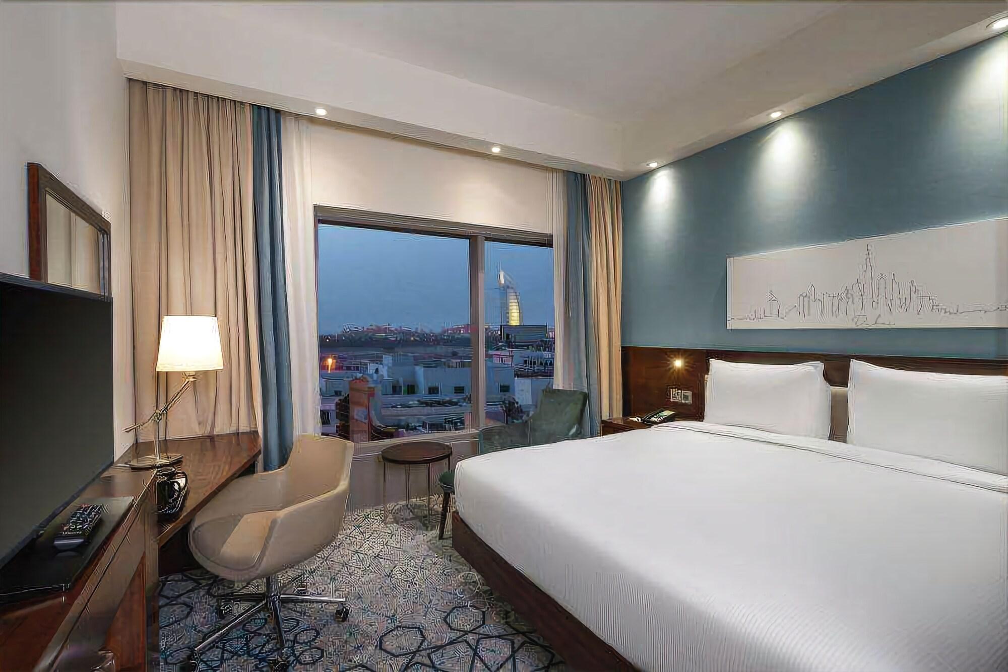 Comodidades do quarto Hampton by Hilton Dubai Al Barsha