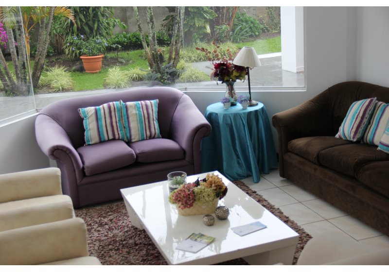 Vista Lobby Beraca Casa de Bienestar y Salud