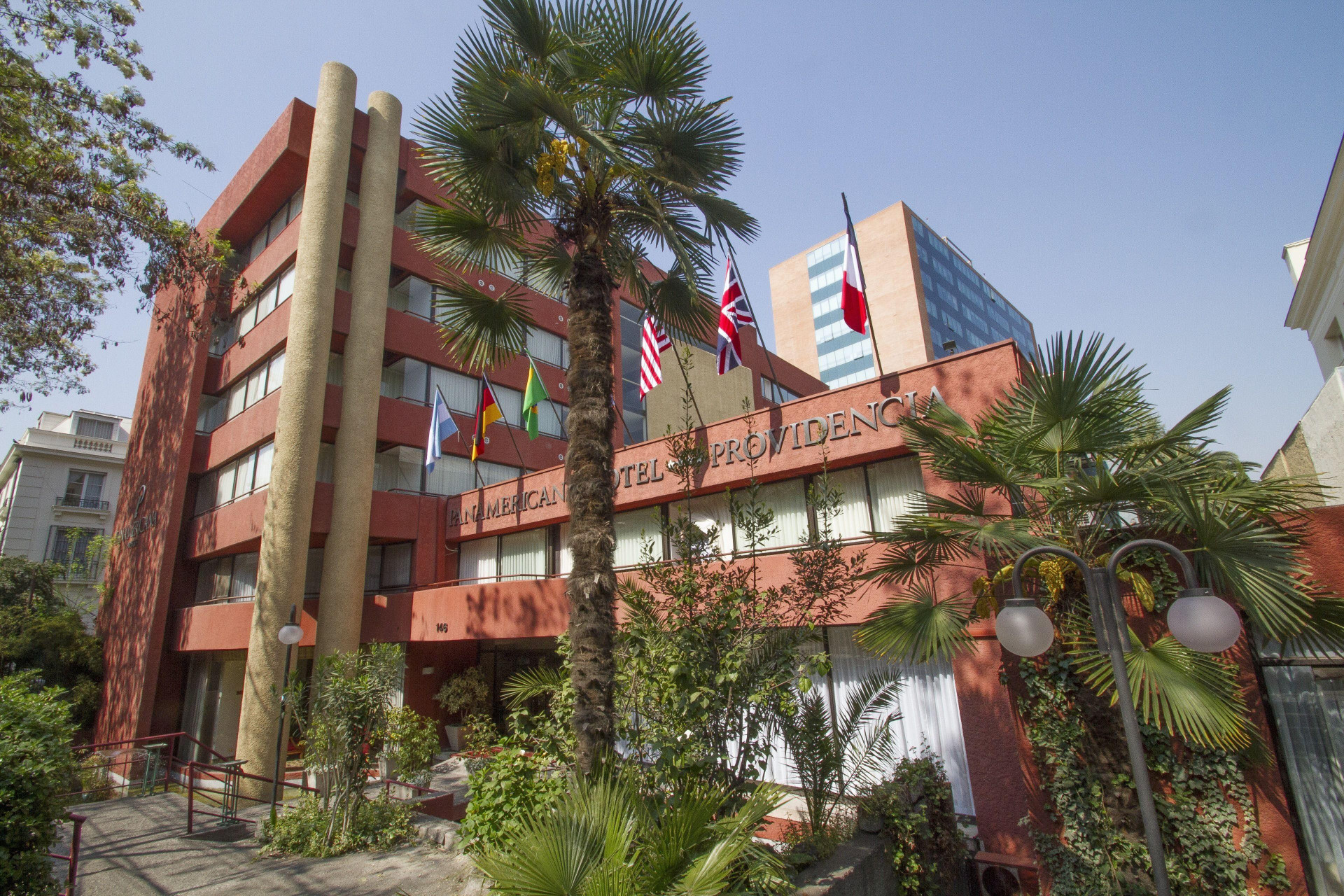 Vista Exterior Panamericana Hotel Providencia