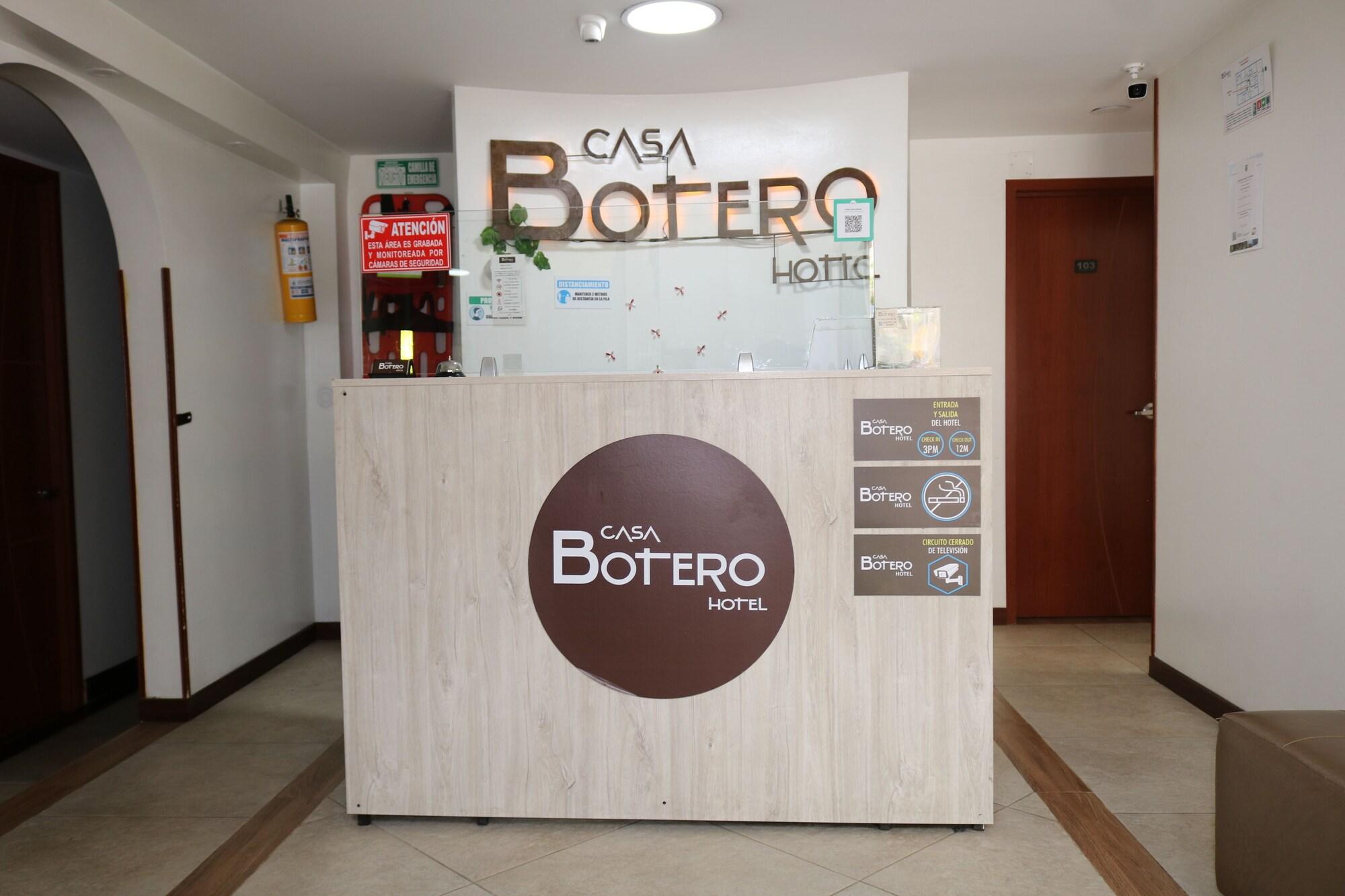 Vista Lobby Hotel Casa Botero