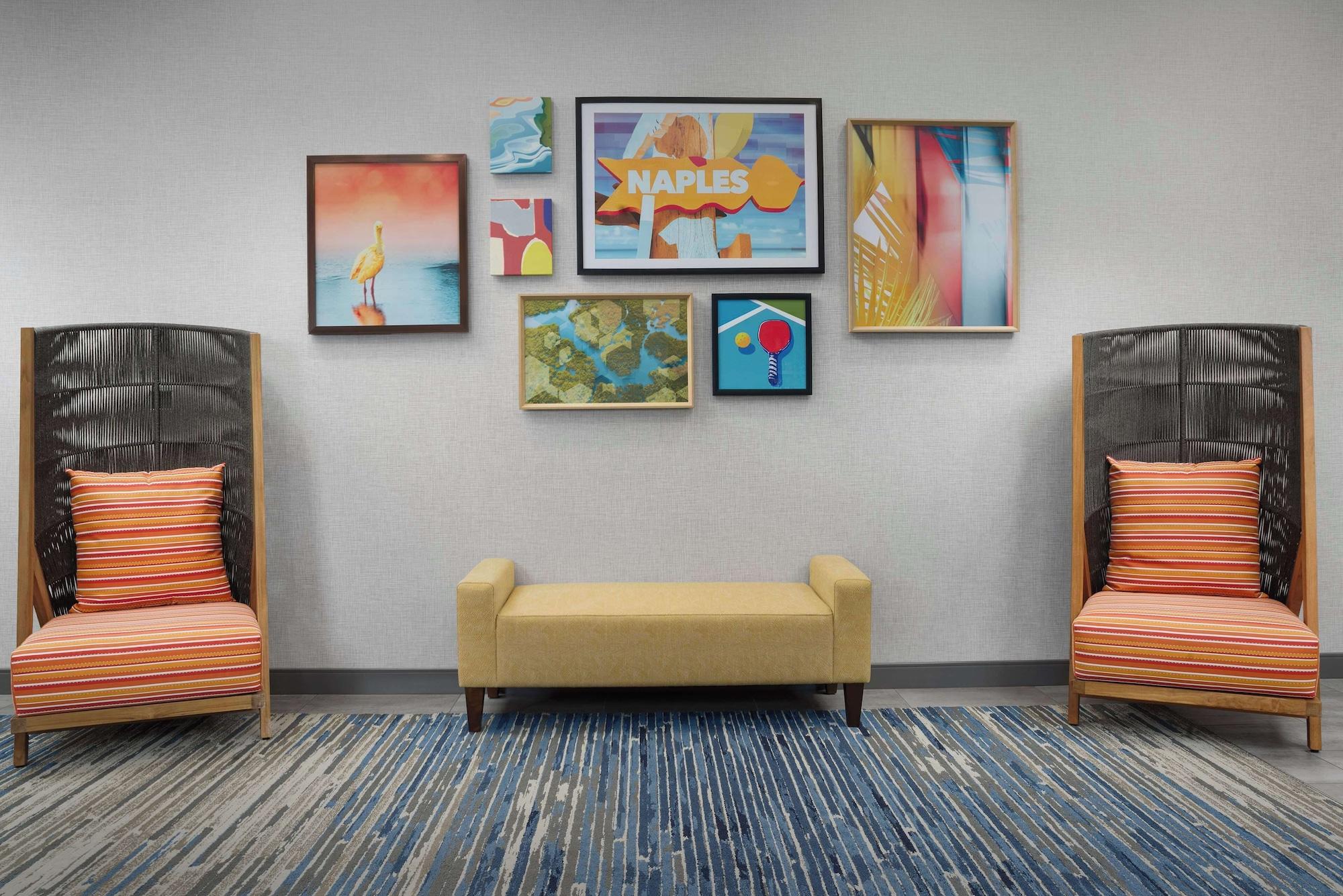 Vista Lobby Hampton Inn & Suites Naples South