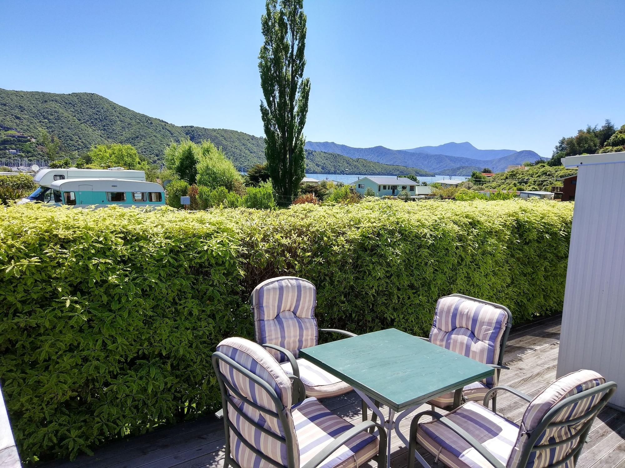 Equipamiento de Habitación Waikawa Bay Holiday Park