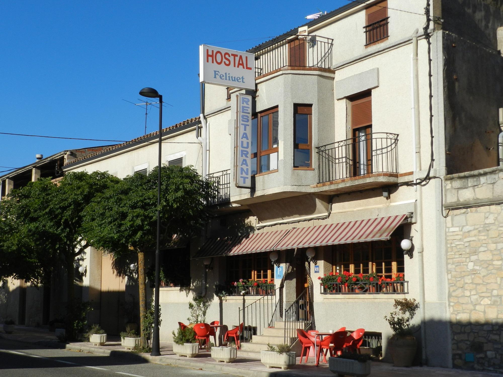 Vista Exterior Hostal Restaurant Cal Feliuet