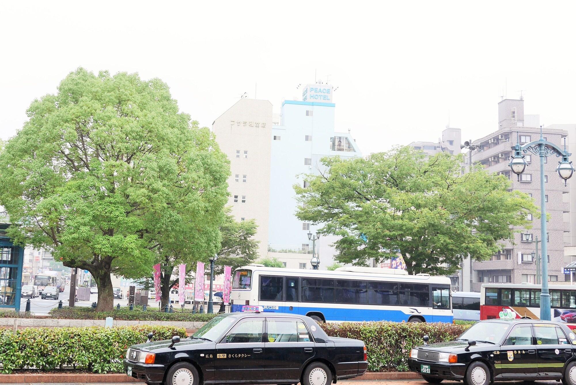 Vista Exterior Hiroshima Peace Hotel - Hostel