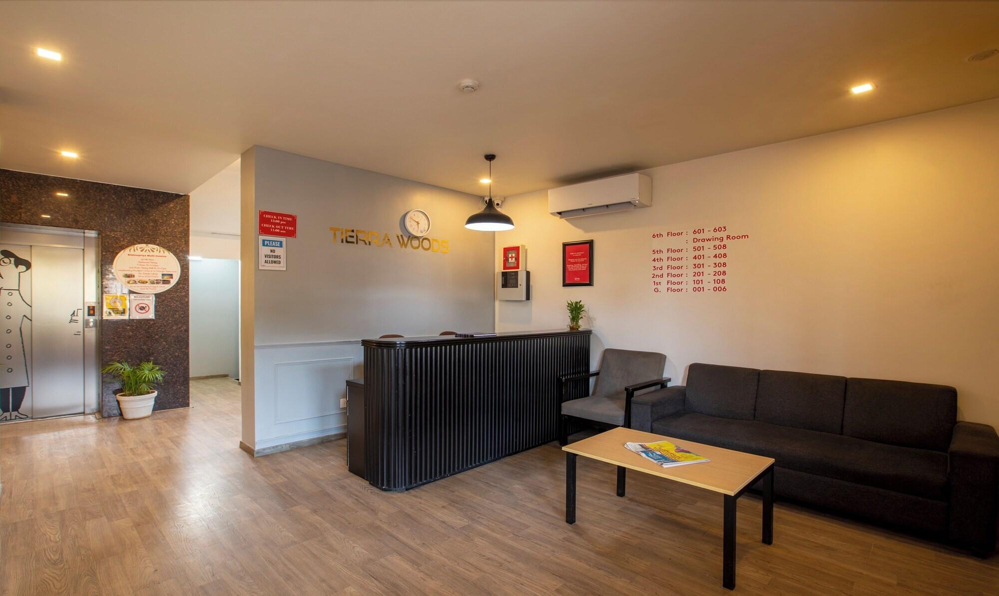 Vista Lobby Treebo Tierra Woods Indiranagar