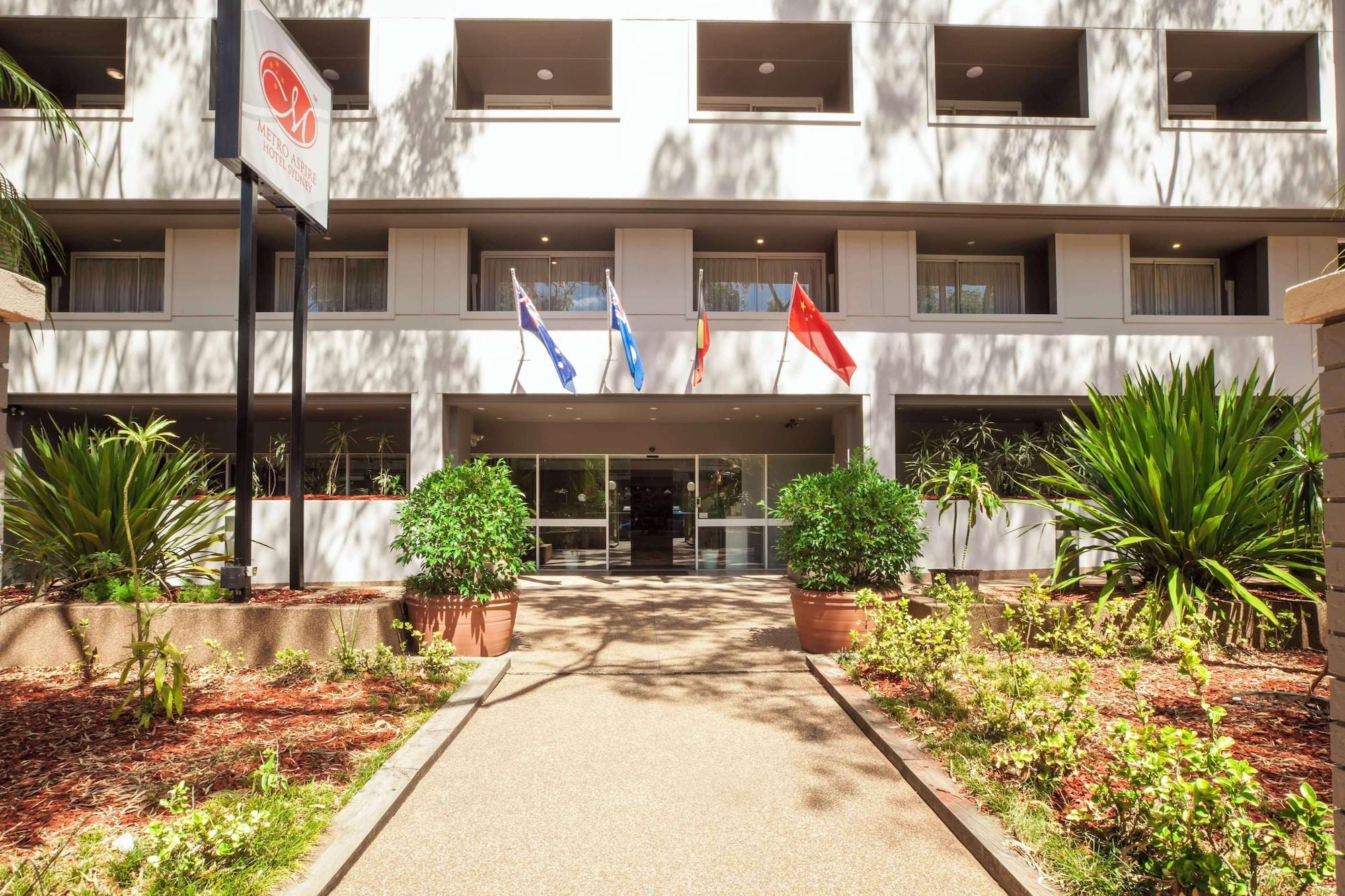 Vista Exterior Metro Aspire Hotel, Sydney