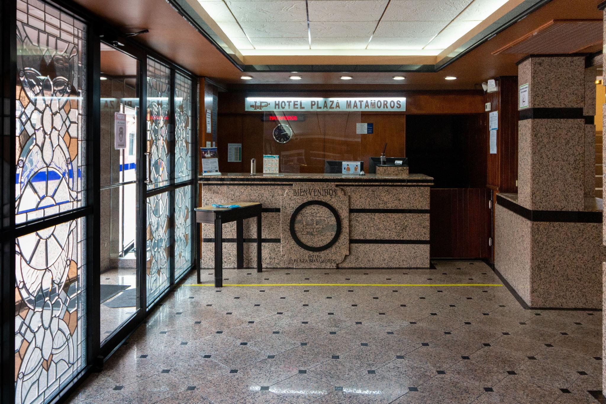 Vista Lobby Best Western Hotel Plaza Matamoros