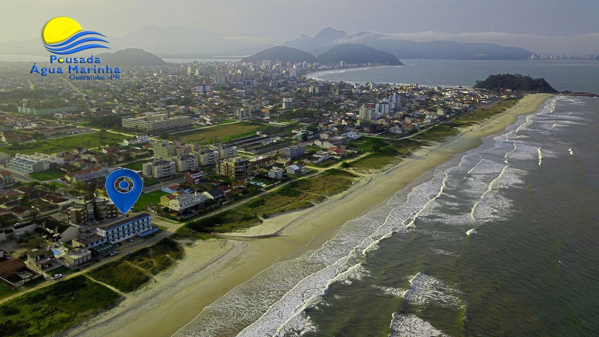 Vista Exterior Pousada Agua Marinha