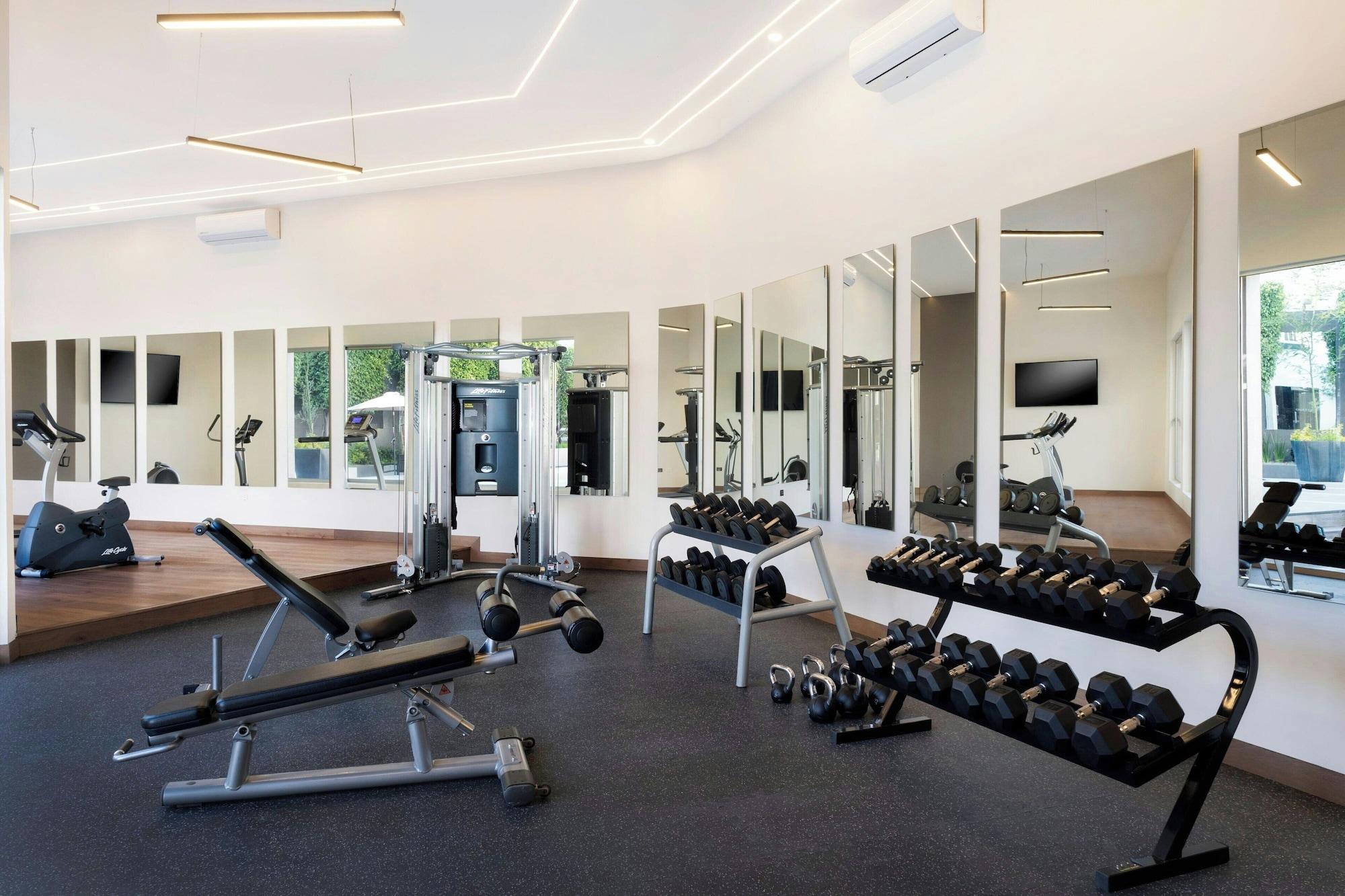 Gimnasio Courtyard by Marriott Puebla Las Animas