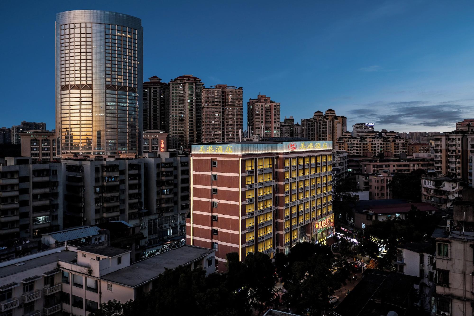 Vista Exterior Guangzhou Meigang Hotel